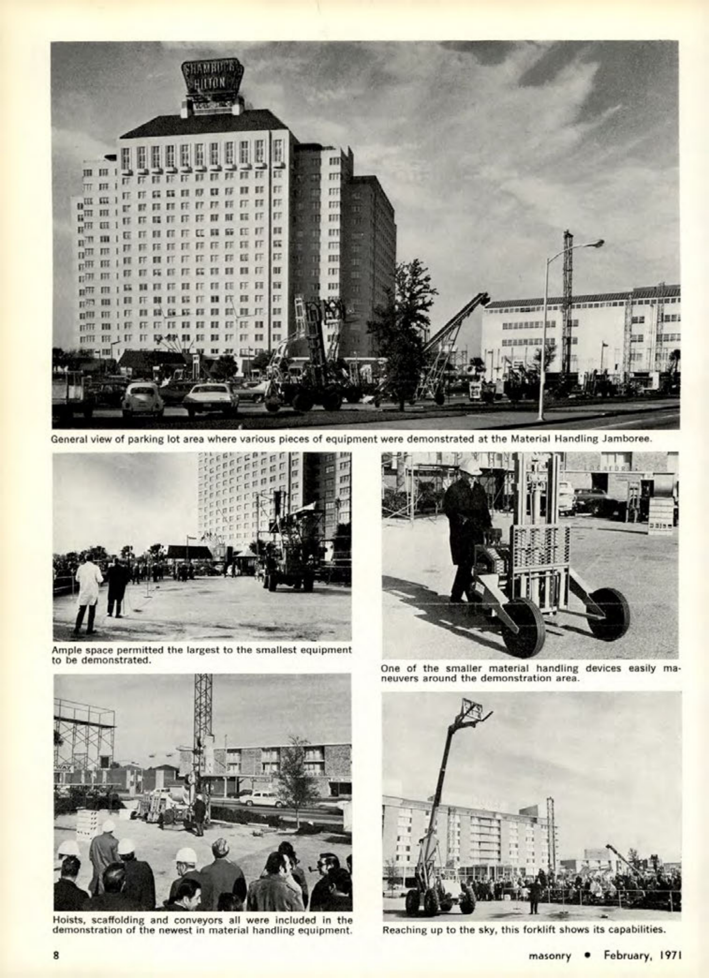 Masonry Magazine February 1971 Page. 8