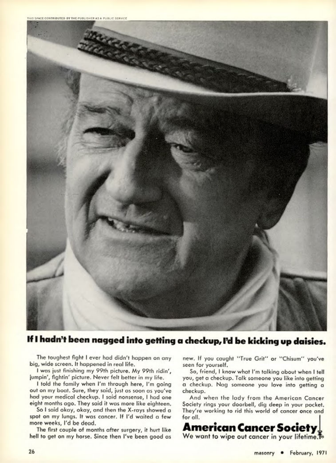 Masonry Magazine February 1971 Page. 26
