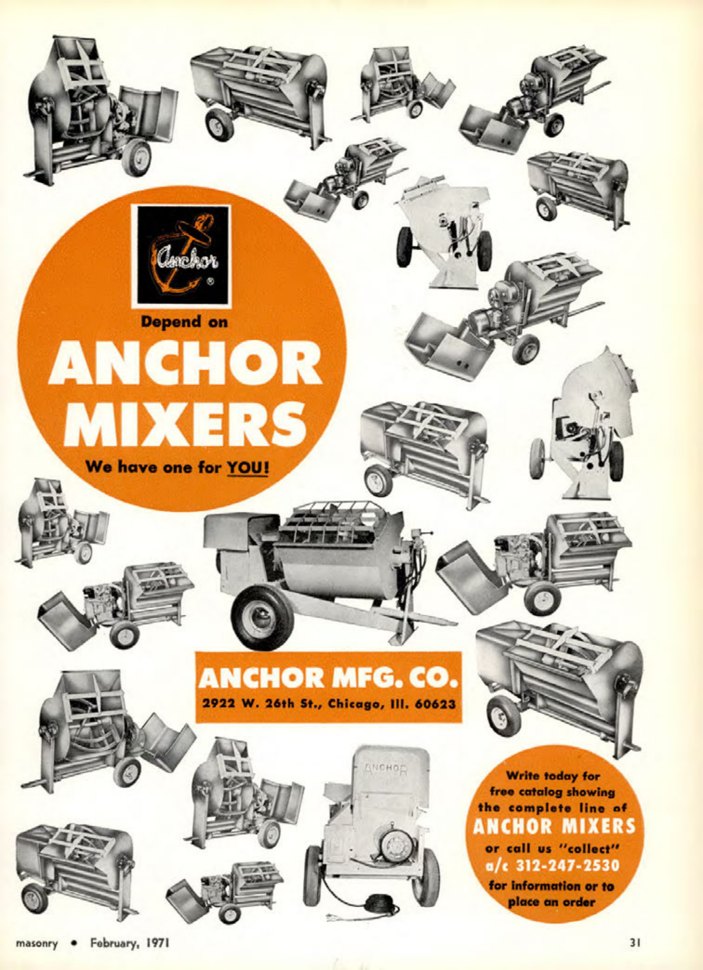 Masonry Magazine February 1971 Page. 31