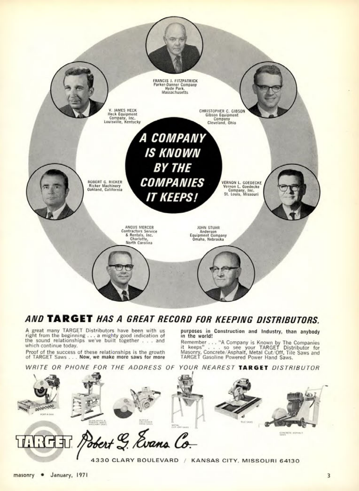 Masonry Magazine January 1971 Page. 3