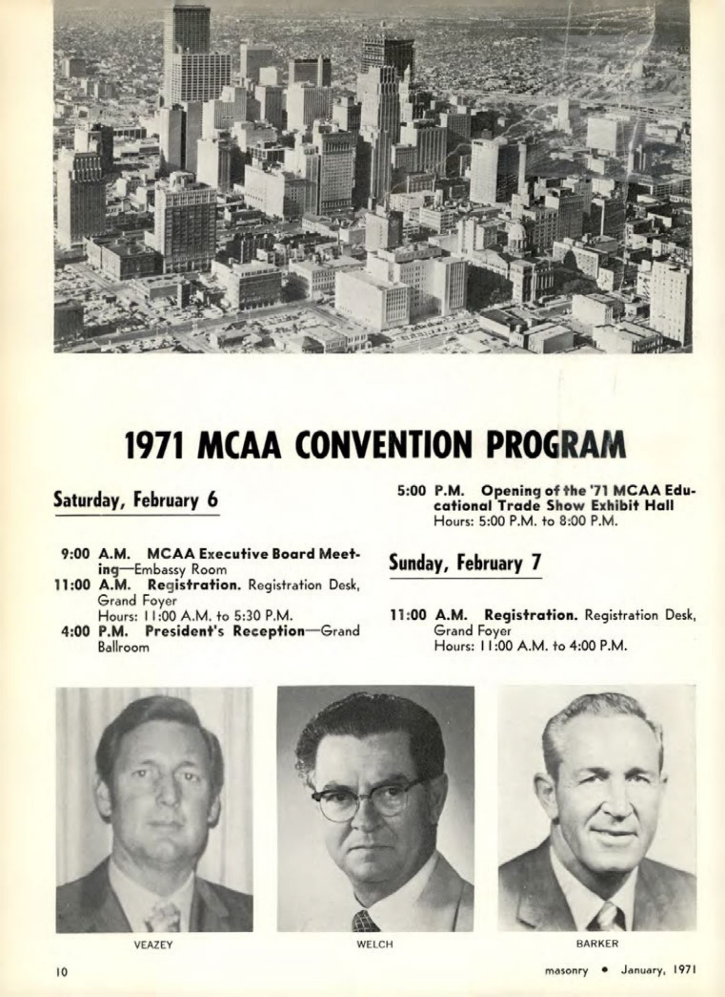 Masonry Magazine January 1971 Page. 10