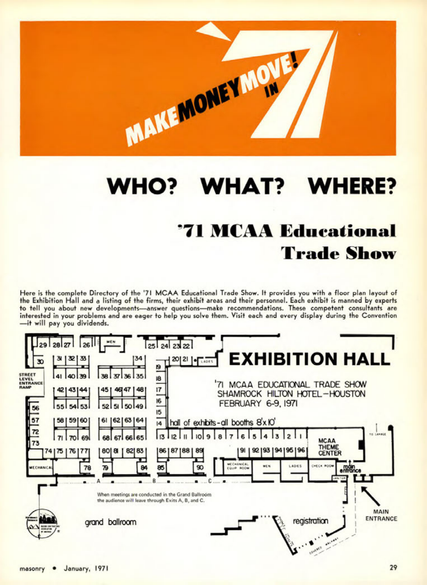 Masonry Magazine January 1971 Page.29
