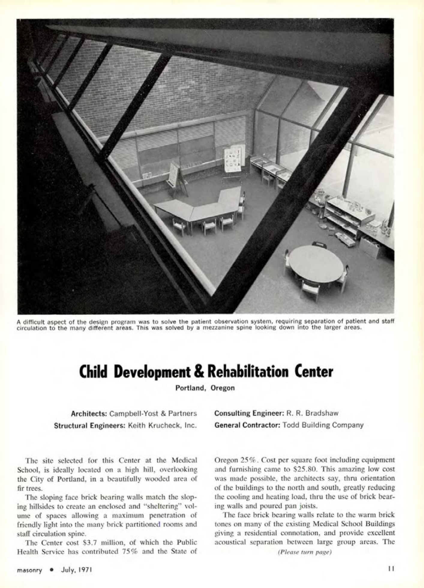 Masonry Magazine July 1971 Page. 11