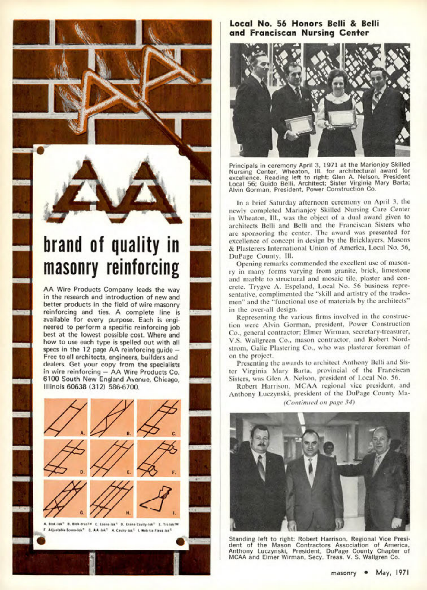 Masonry Magazine May 1971 Page. 6