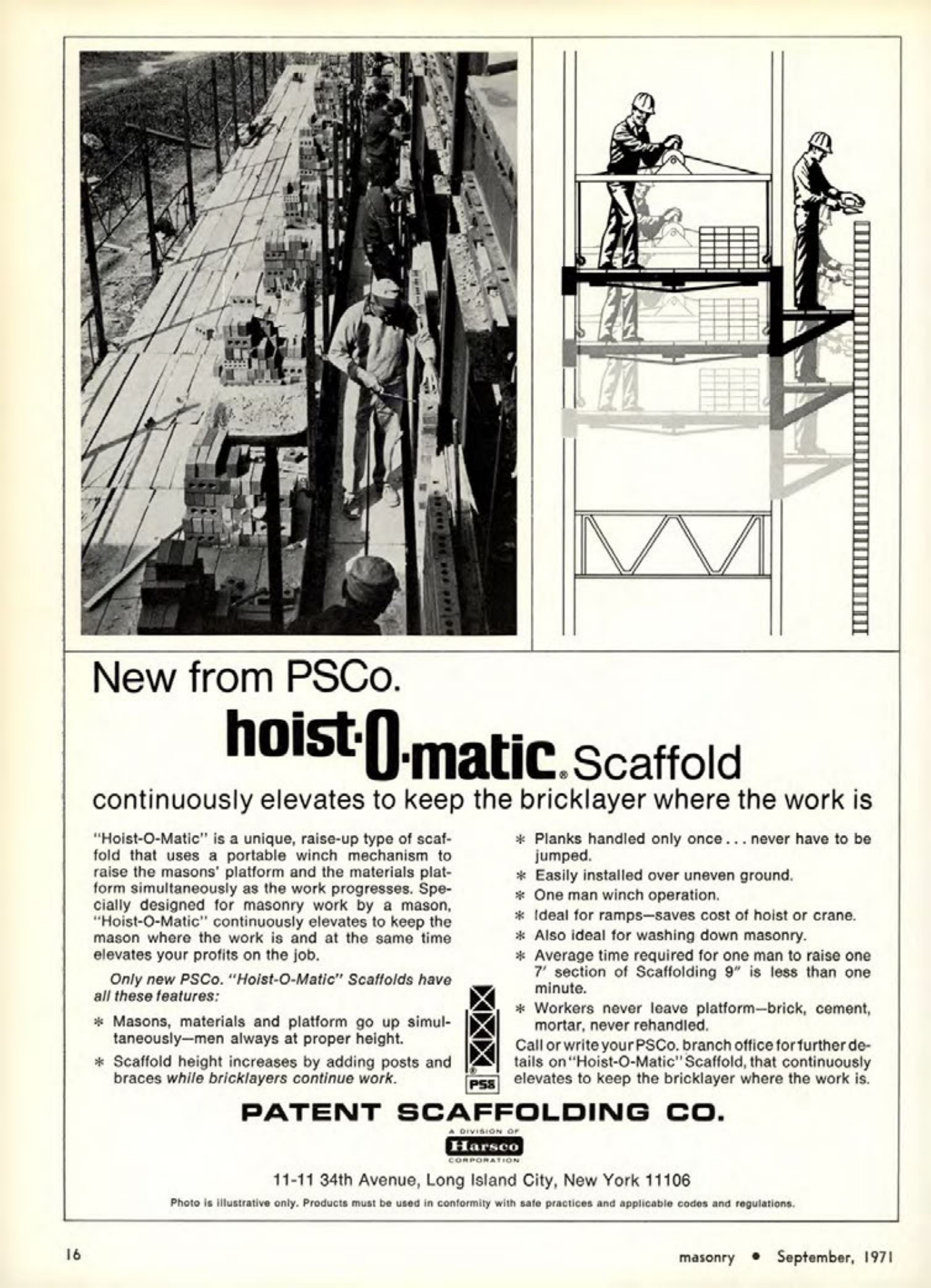 Masonry Magazine September 1971 Page. 16