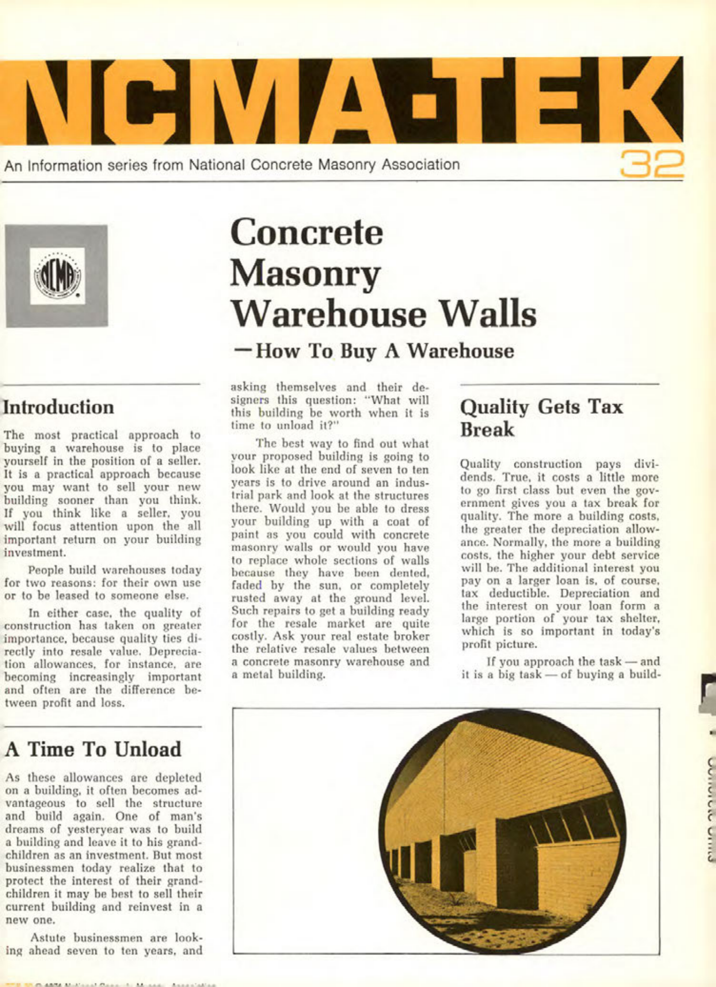 Masonry Magazine September 1971 Page. 25