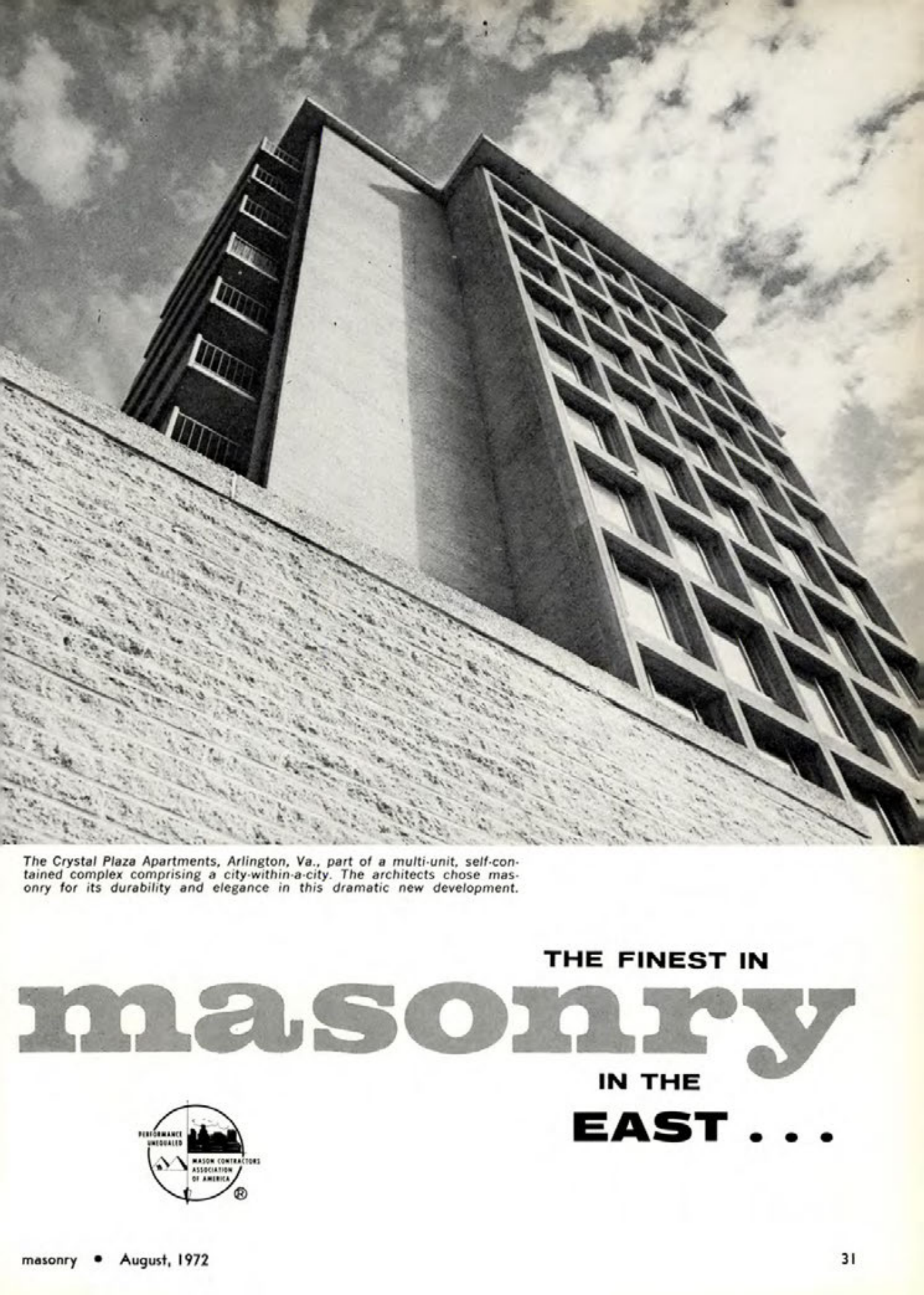 Masonry Magazine August 1972 Page. 29