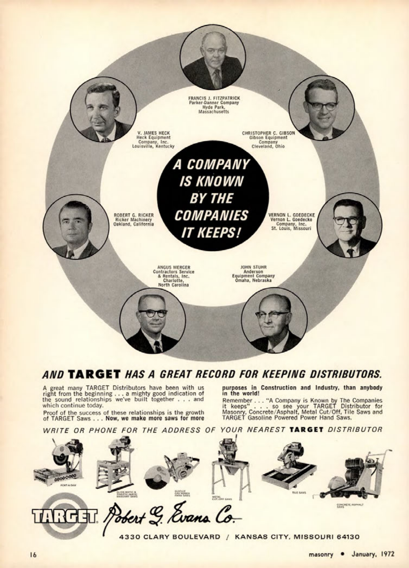 Masonry Magazine January 1972 Page. 16