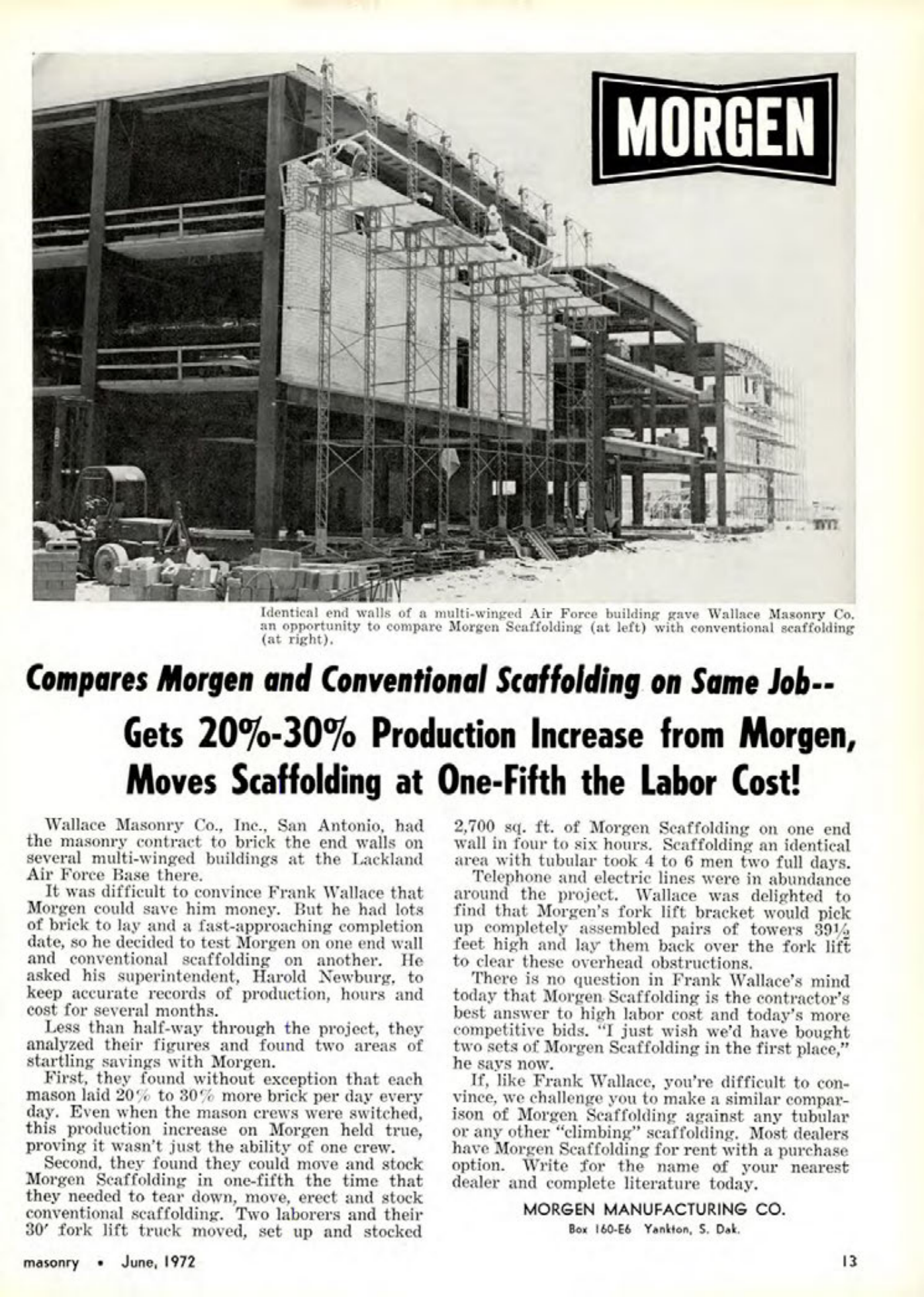 Masonry Magazine June 1972 Page. 13
