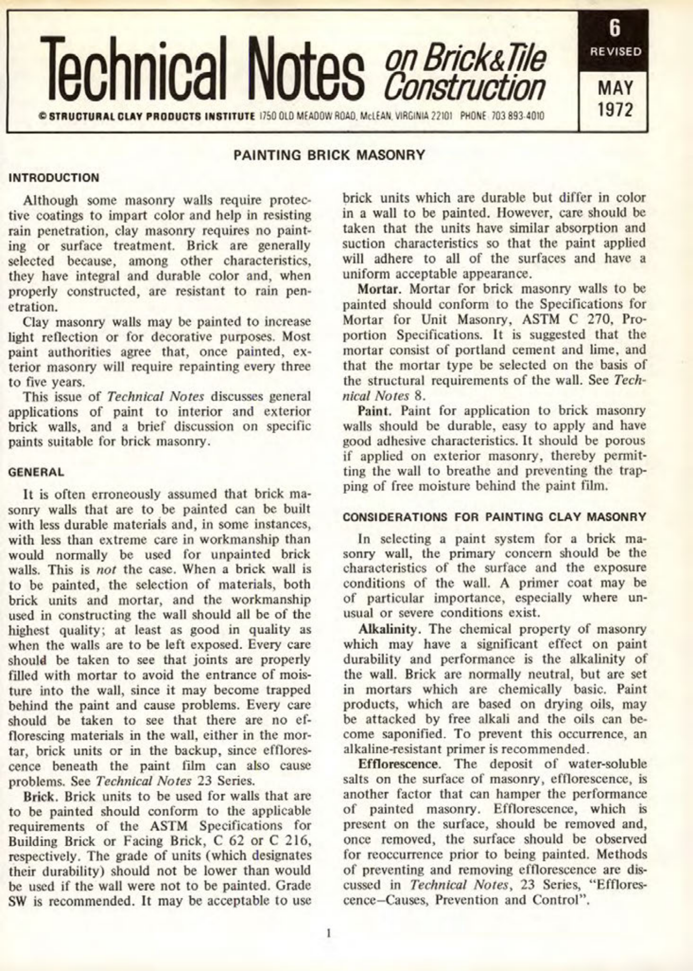 Masonry Magazine May 1972 Page. 21