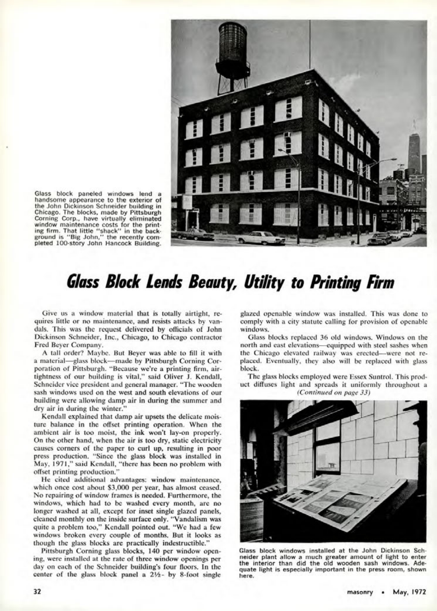 Masonry Magazine May 1972 Page. 30