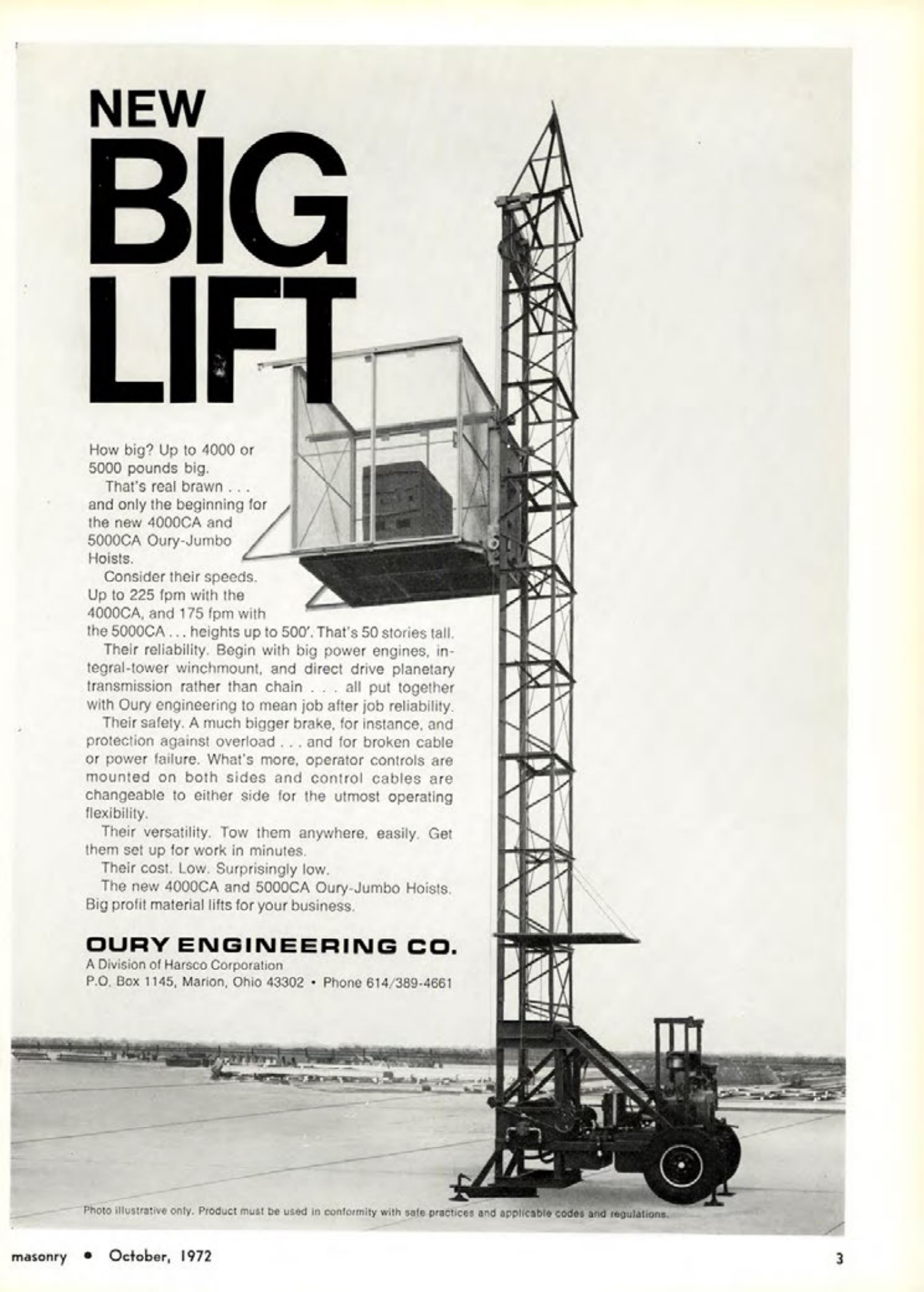 Masonry Magazine October 1972 Page. 3