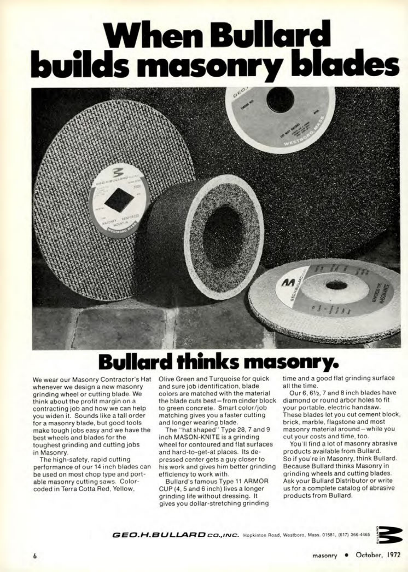 Masonry Magazine October 1972 Page. 6