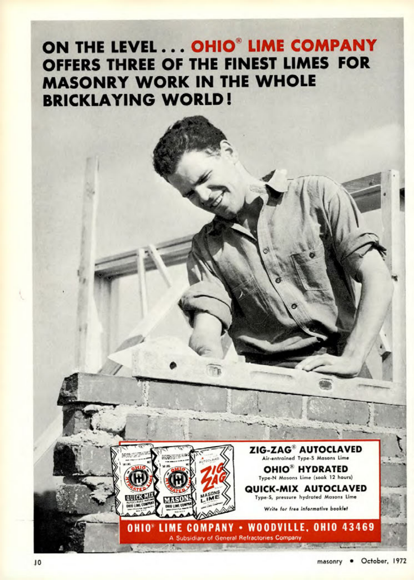 Masonry Magazine October 1972 Page. 10