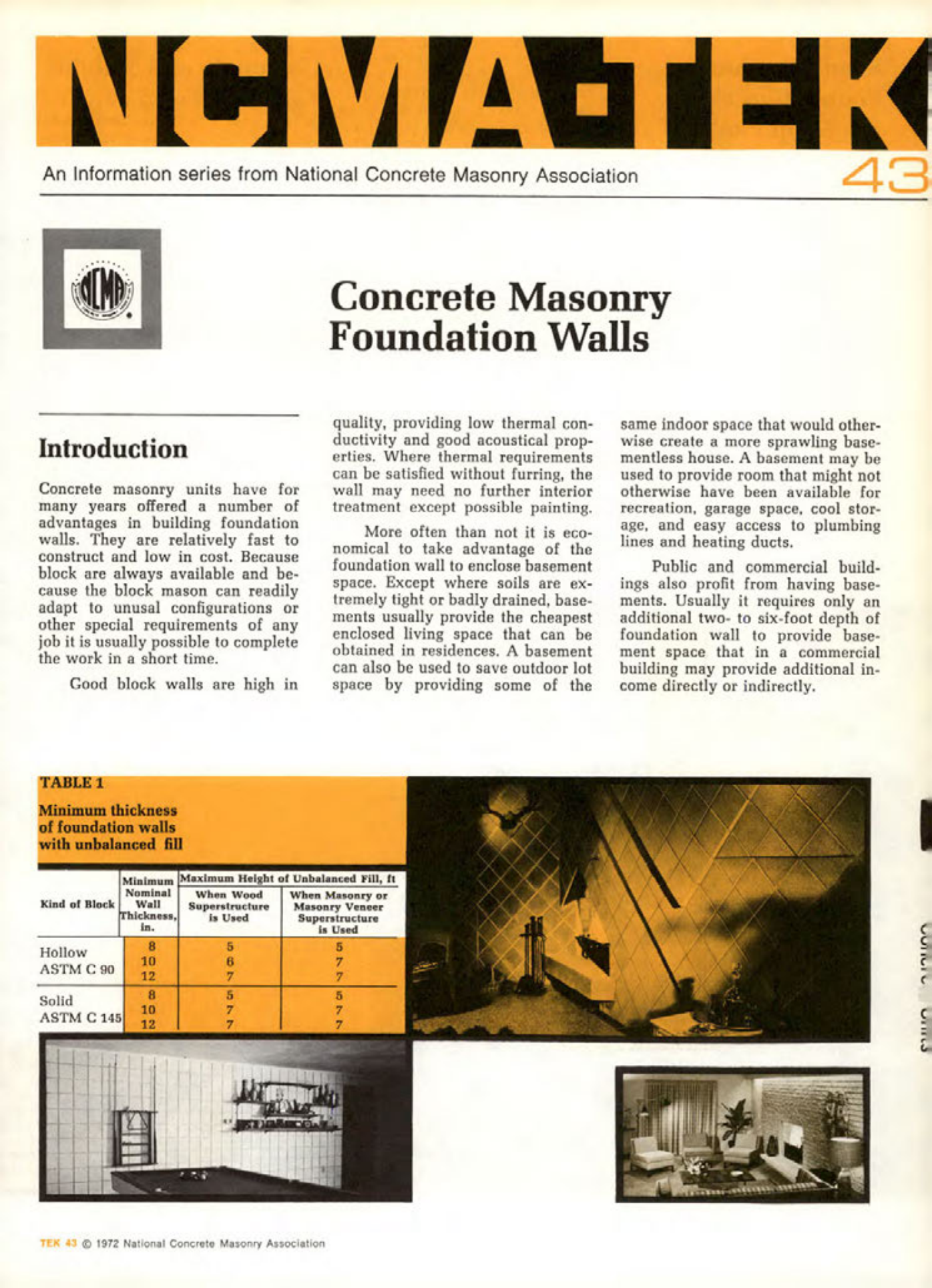Masonry Magazine September 1972 Page. 19