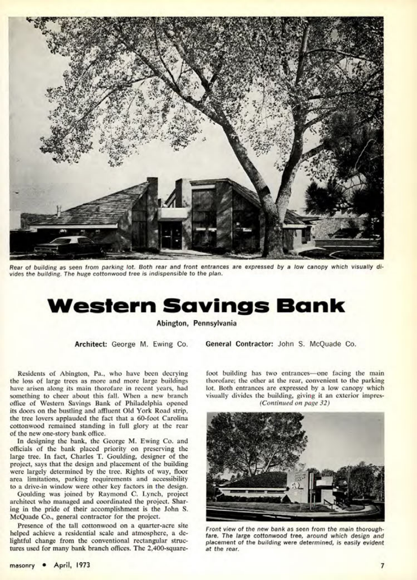 Masonry Magazine April 1973 Page. 7