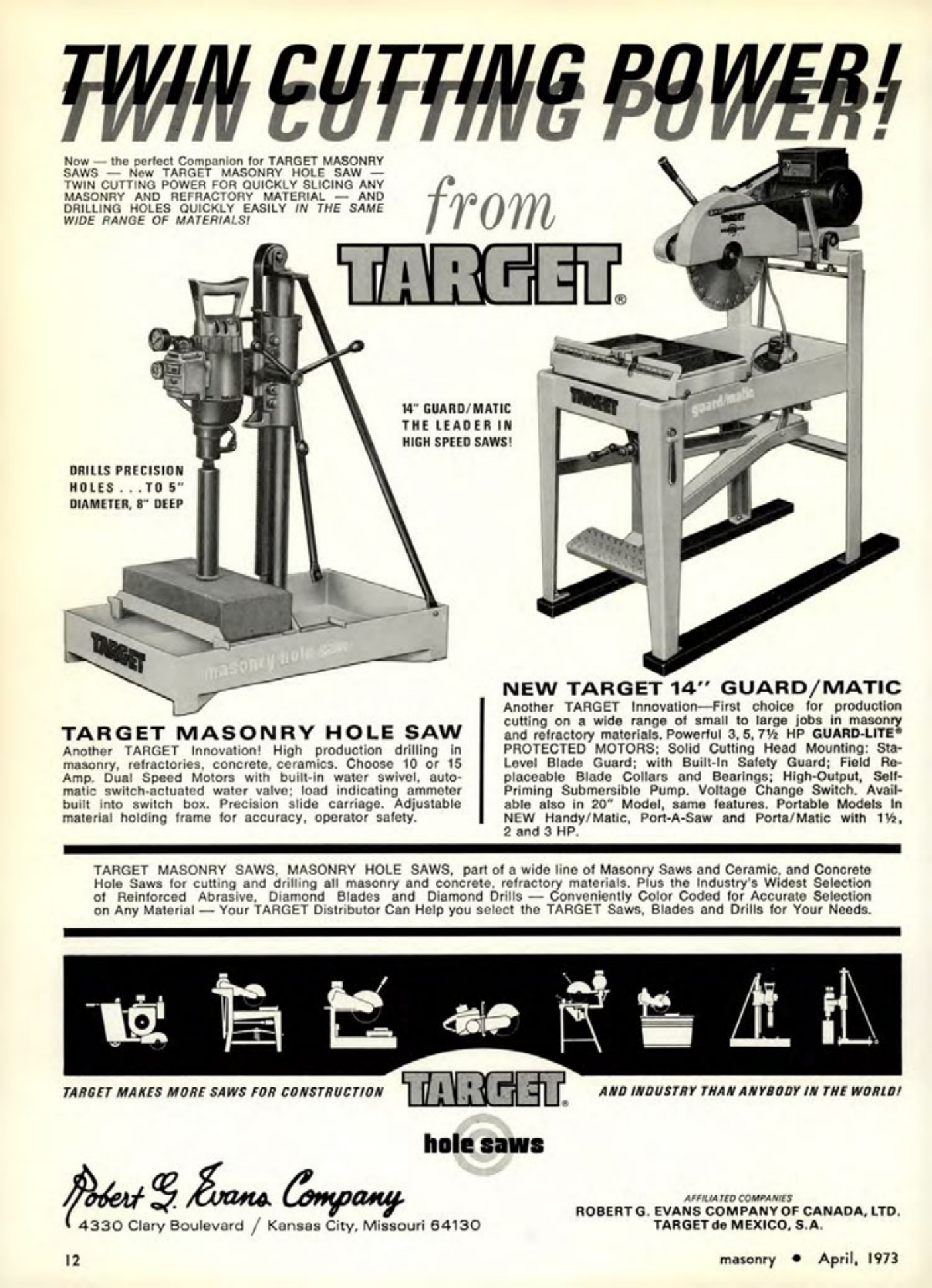 Masonry Magazine April 1973 Page. 12