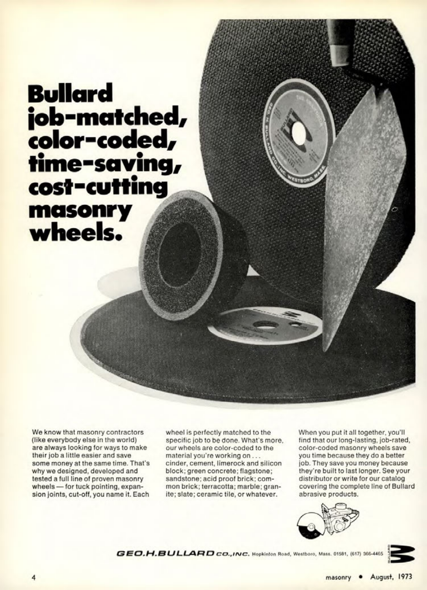 Masonry Magazine August 1973 Page. 4