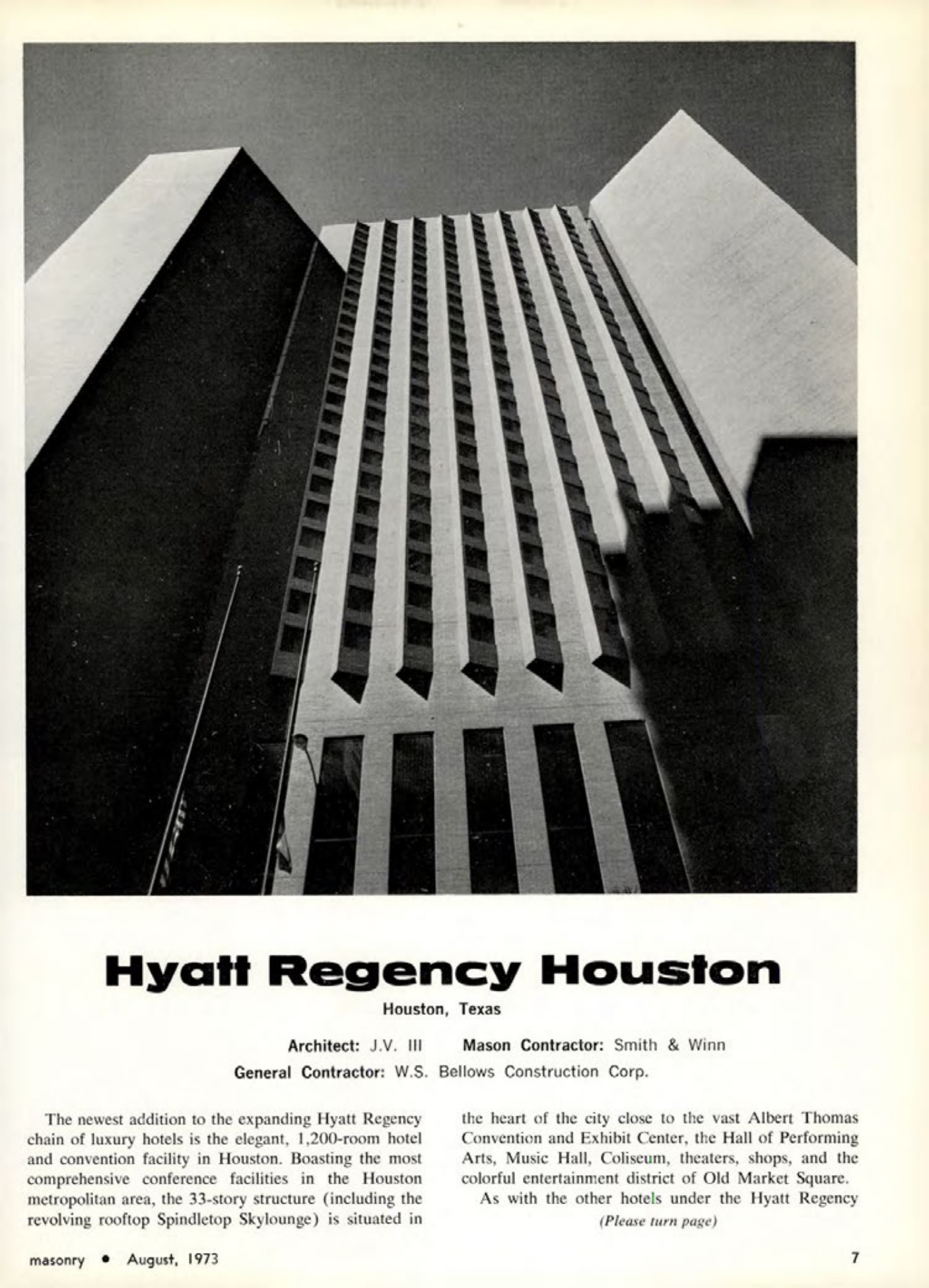 Masonry Magazine August 1973 Page. 7