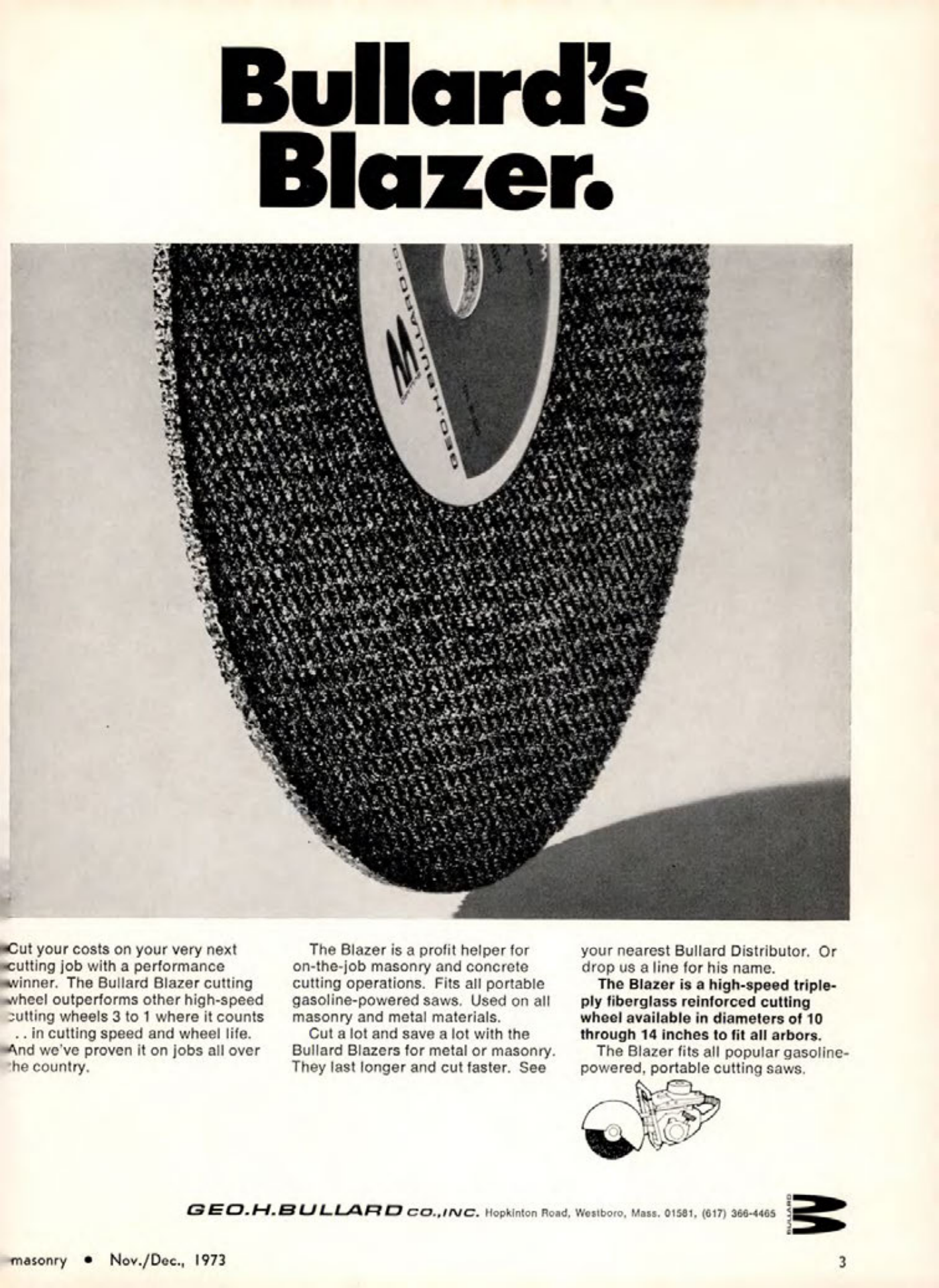Masonry Magazine December 1973 Page. 3