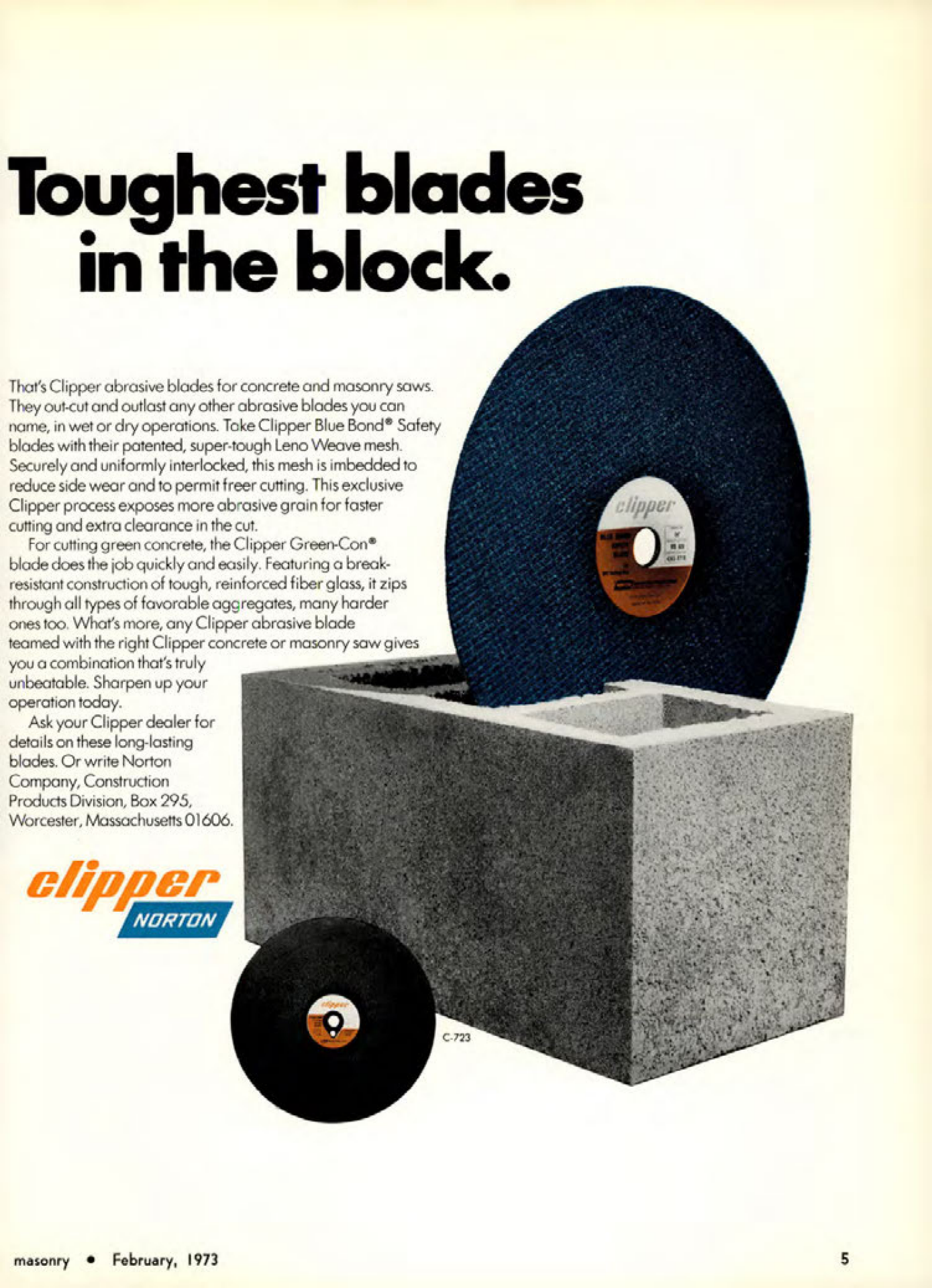 Masonry Magazine February 1973 Page. 5