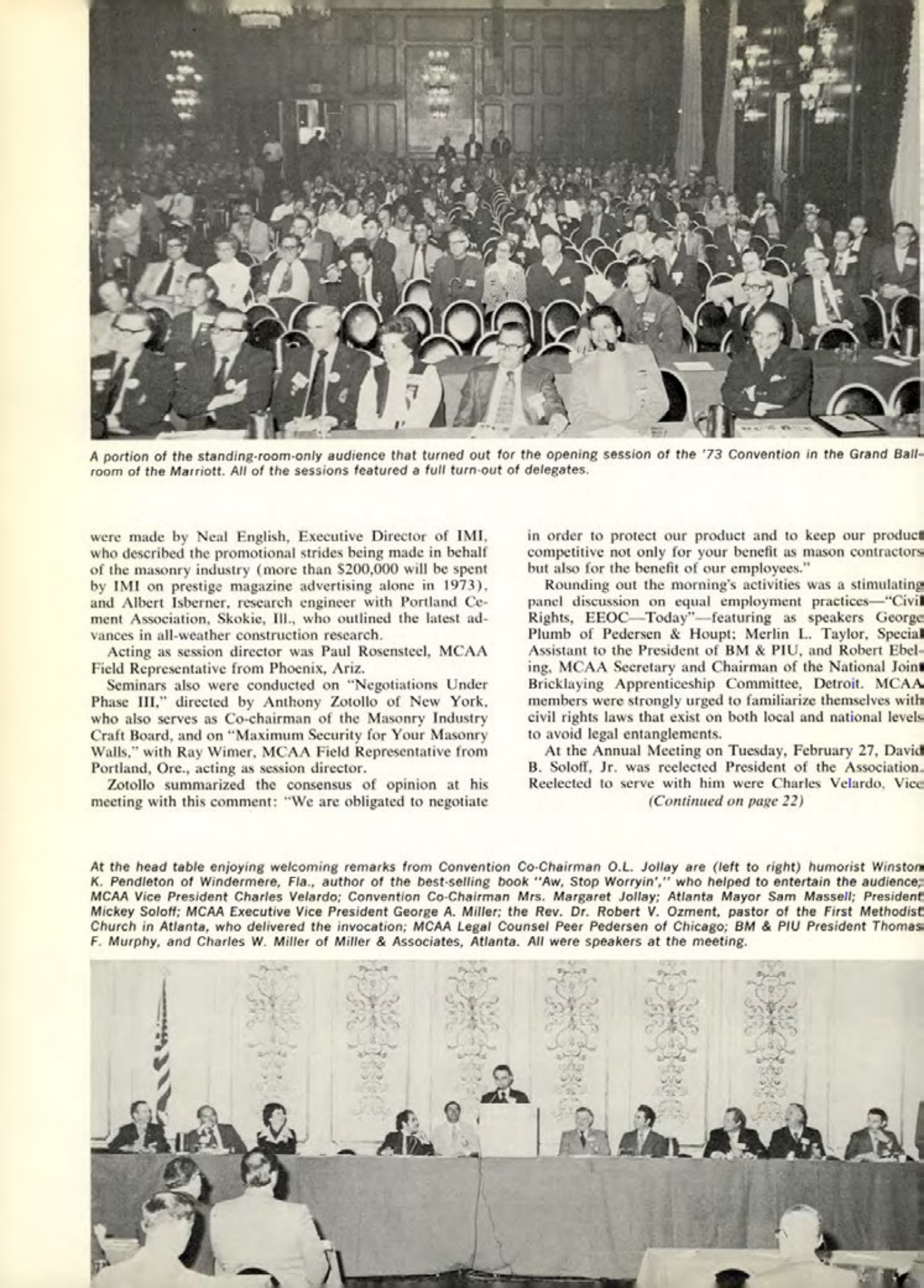 Masonry Magazine February 1973 Page. 18