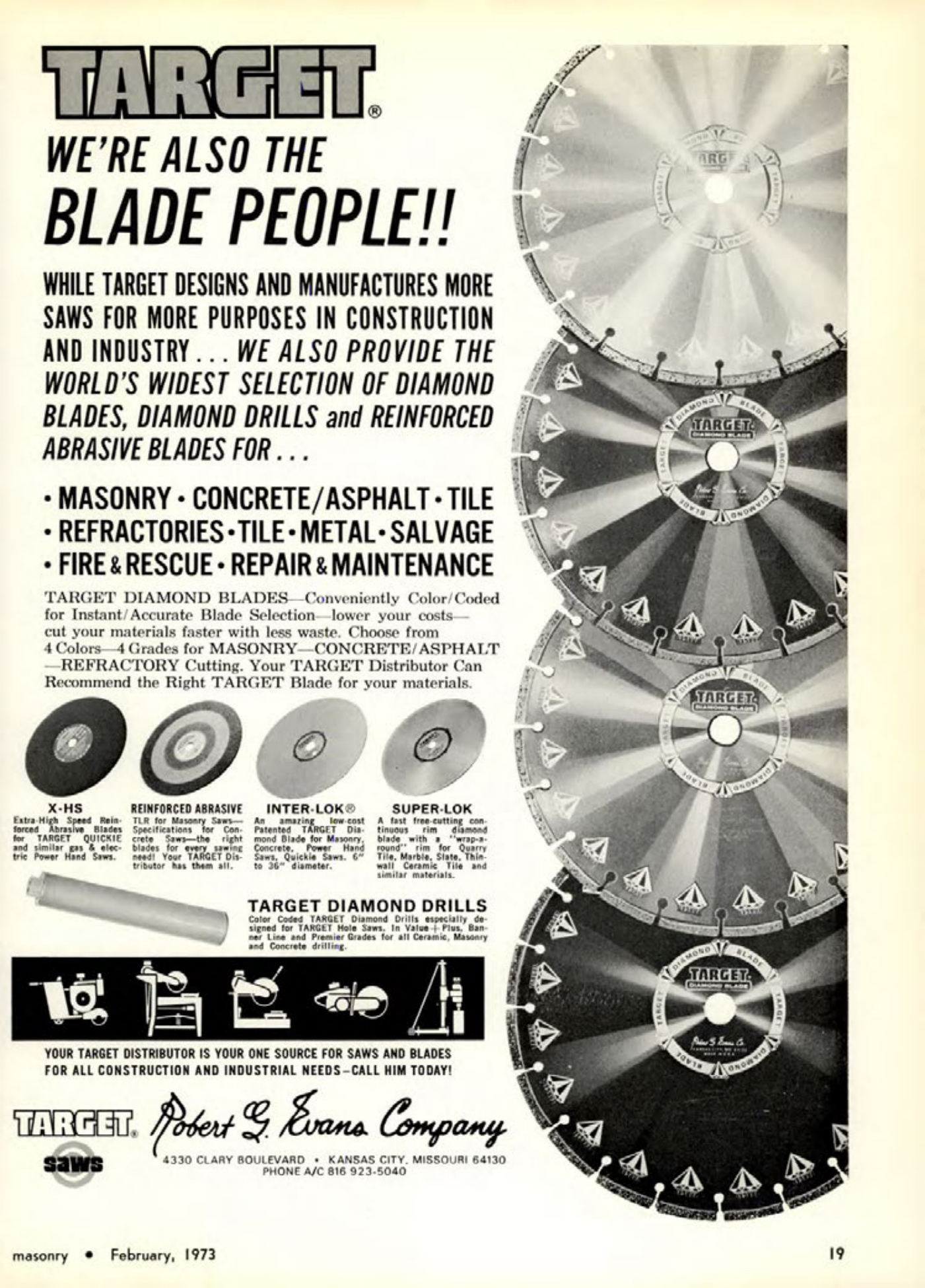 Masonry Magazine February 1973 Page. 19