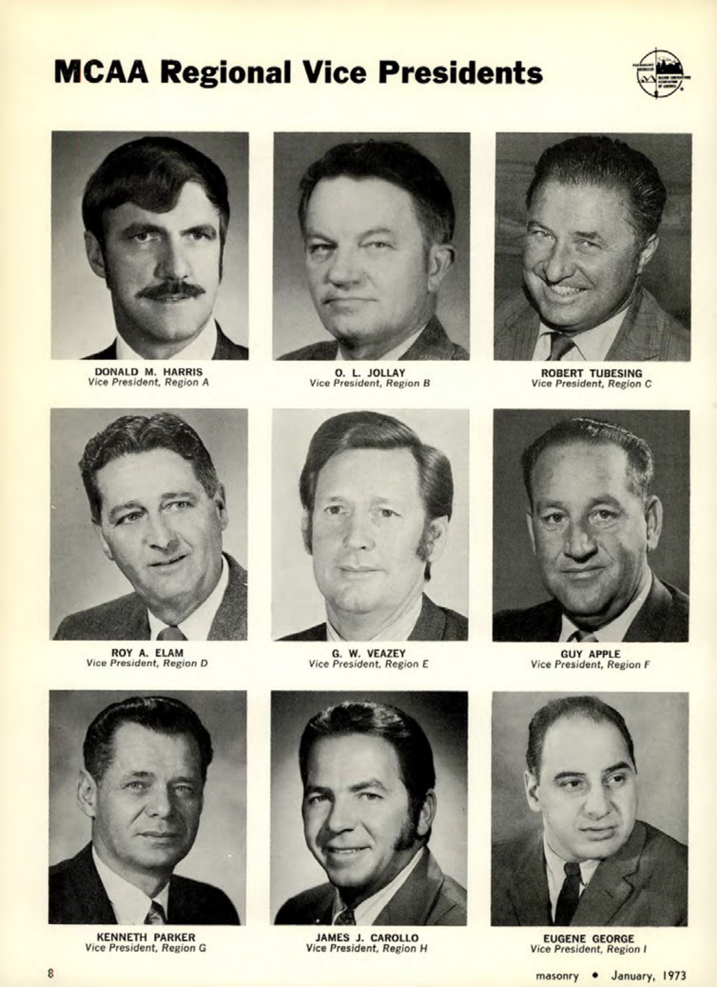 Masonry Magazine January 1973 Page. 10