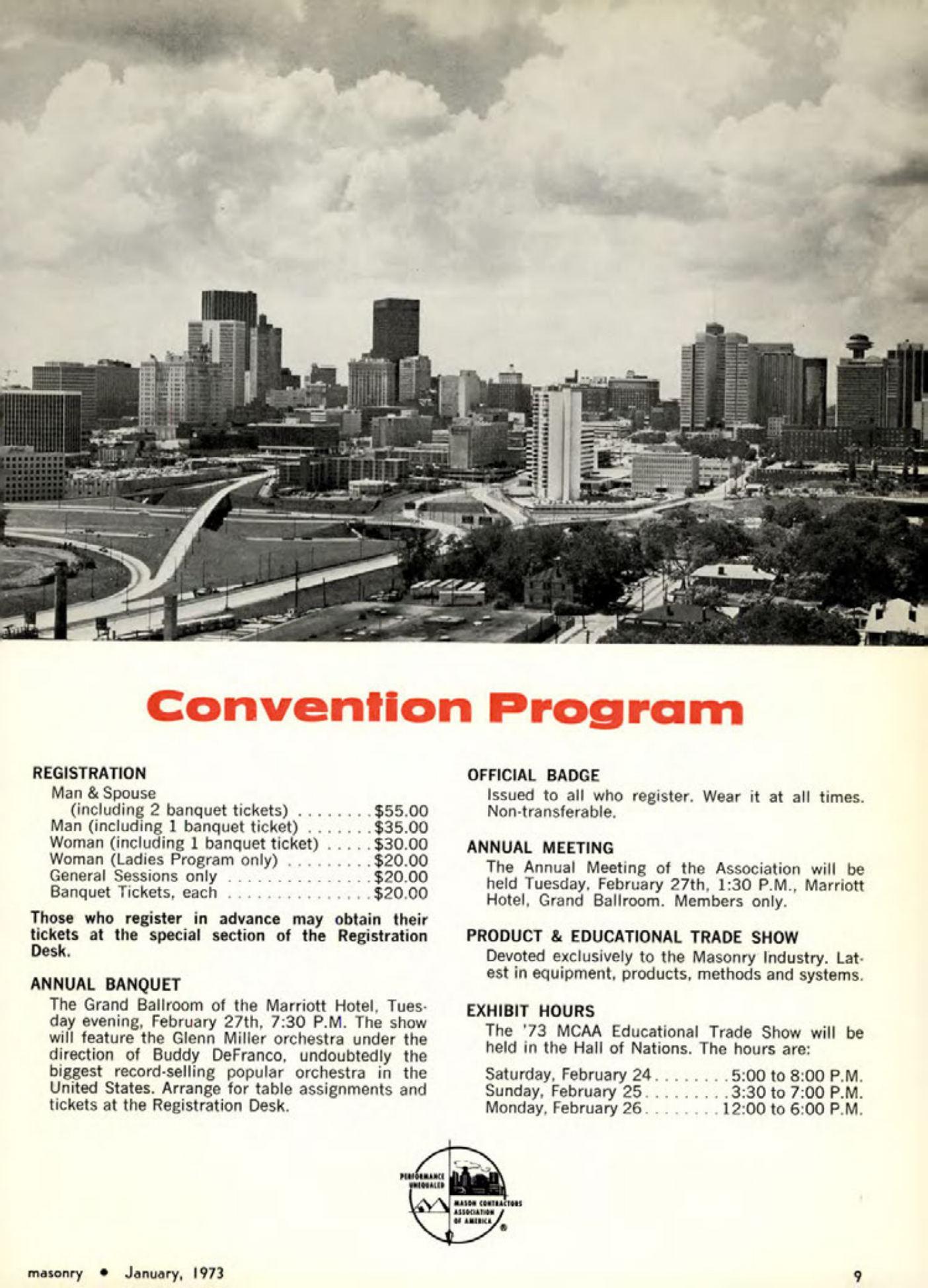 Masonry Magazine January 1973 Page. 11