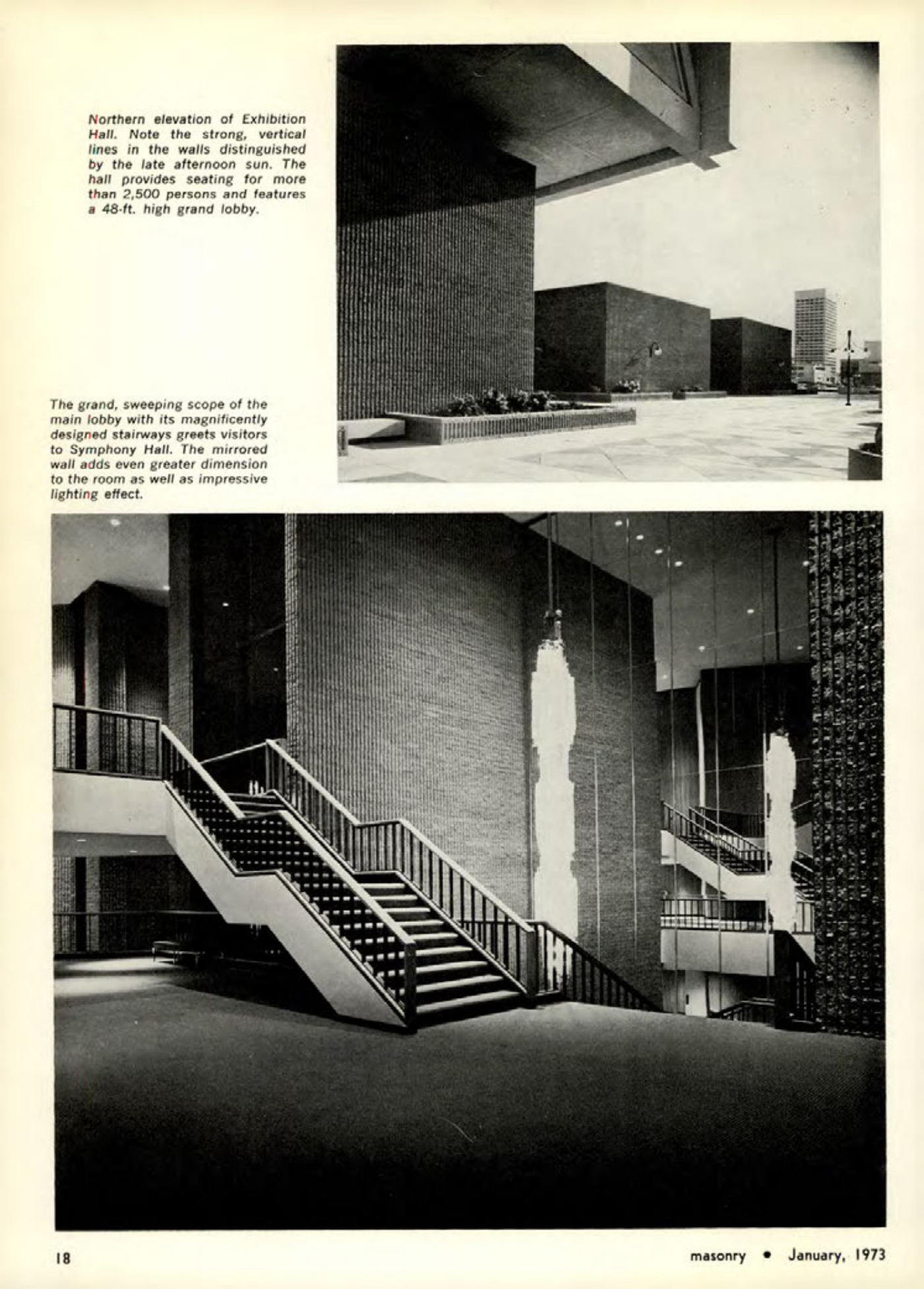 Masonry Magazine January 1973 Page. 20