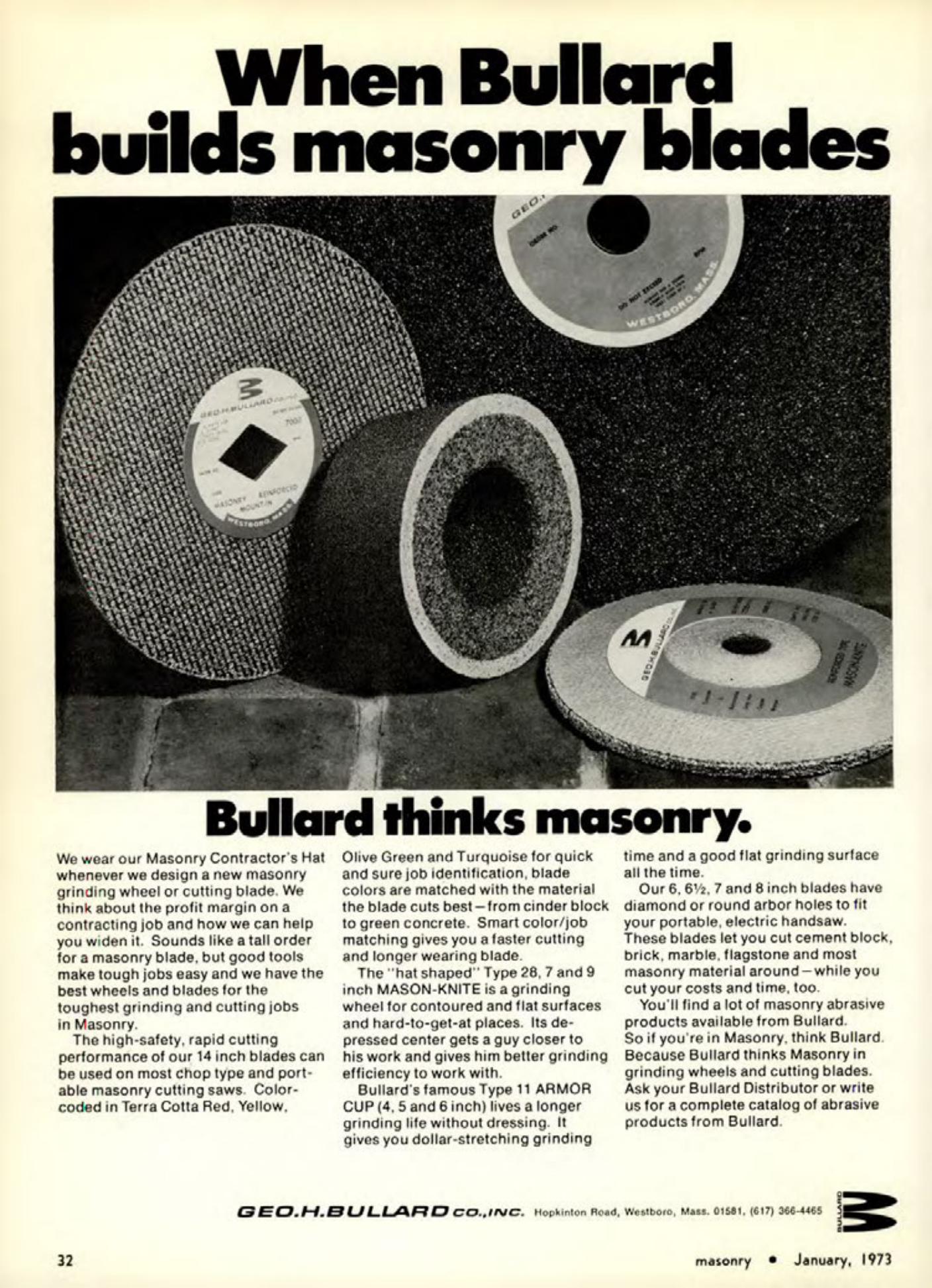 Masonry Magazine January 1973 Page. 34