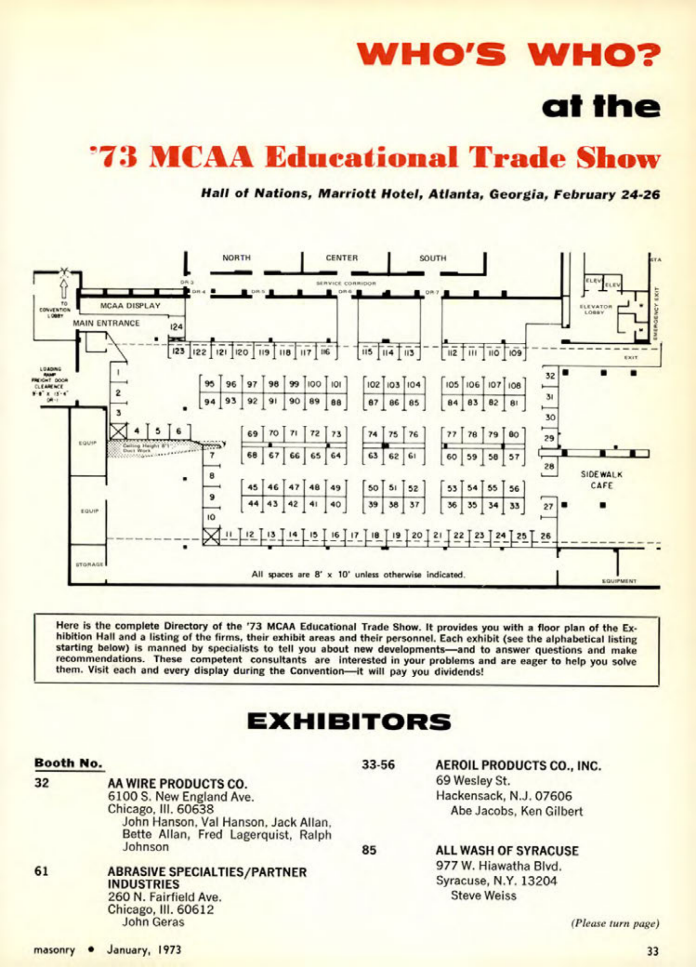 Masonry Magazine January 1973 Page. 35