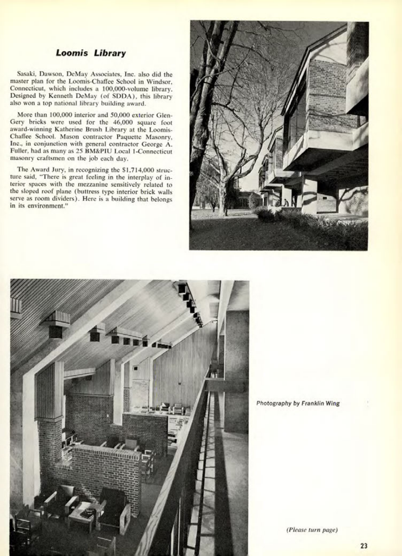 Masonry Magazine July 1973 Page. 23
