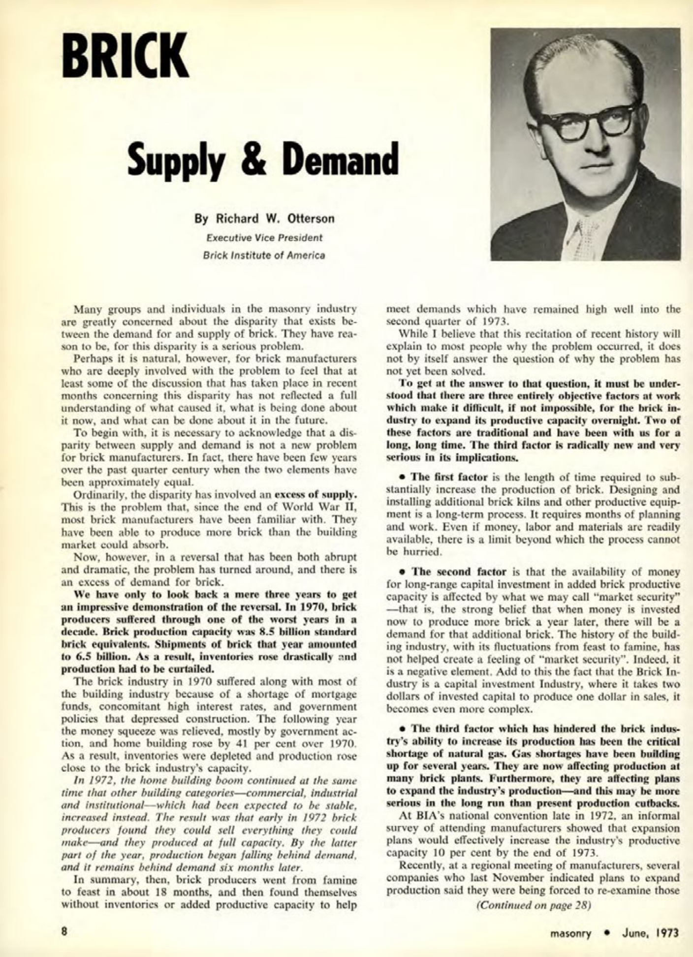 Masonry Magazine June 1973 Page. 8
