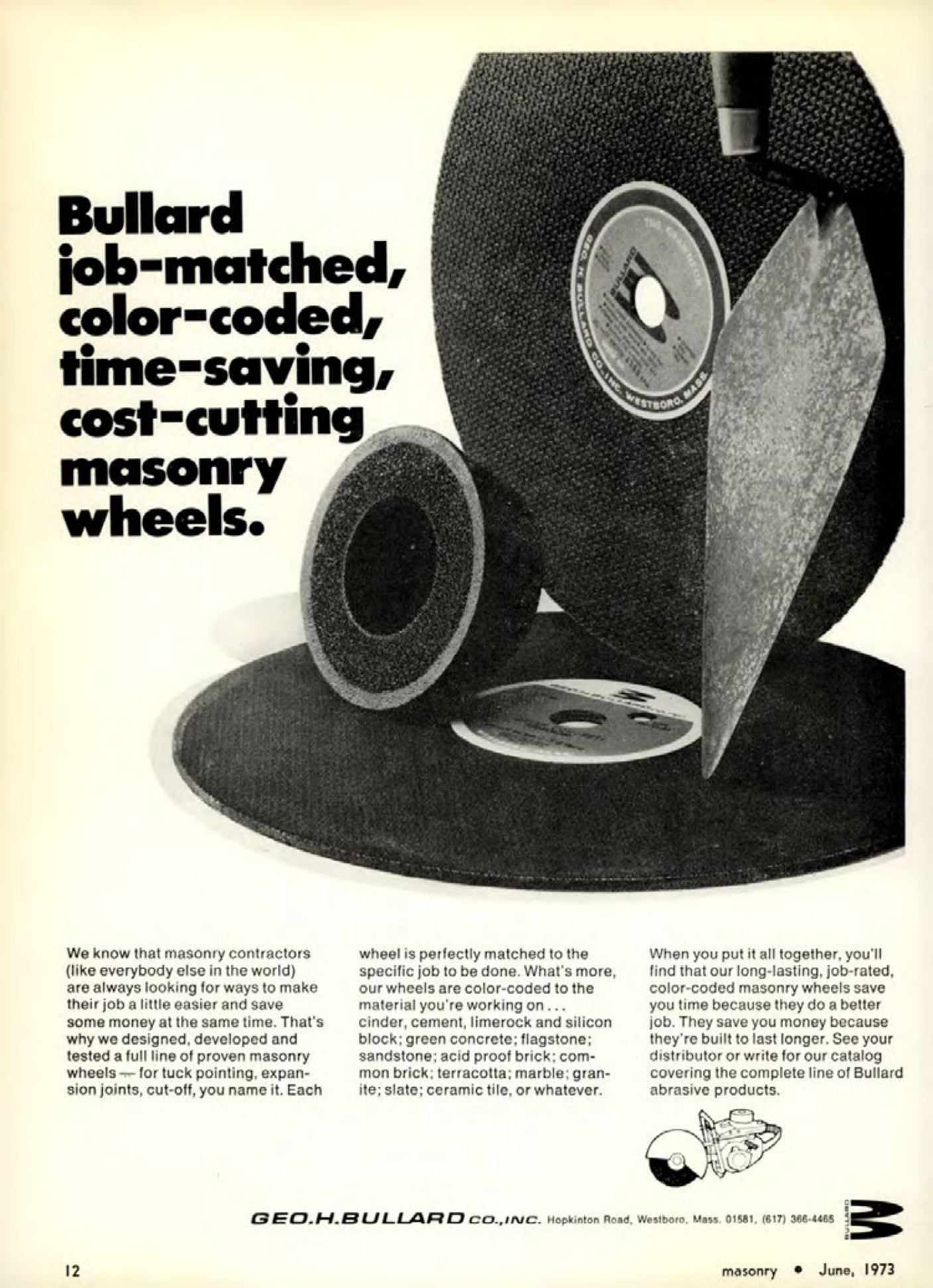 Masonry Magazine June 1973 Page. 12