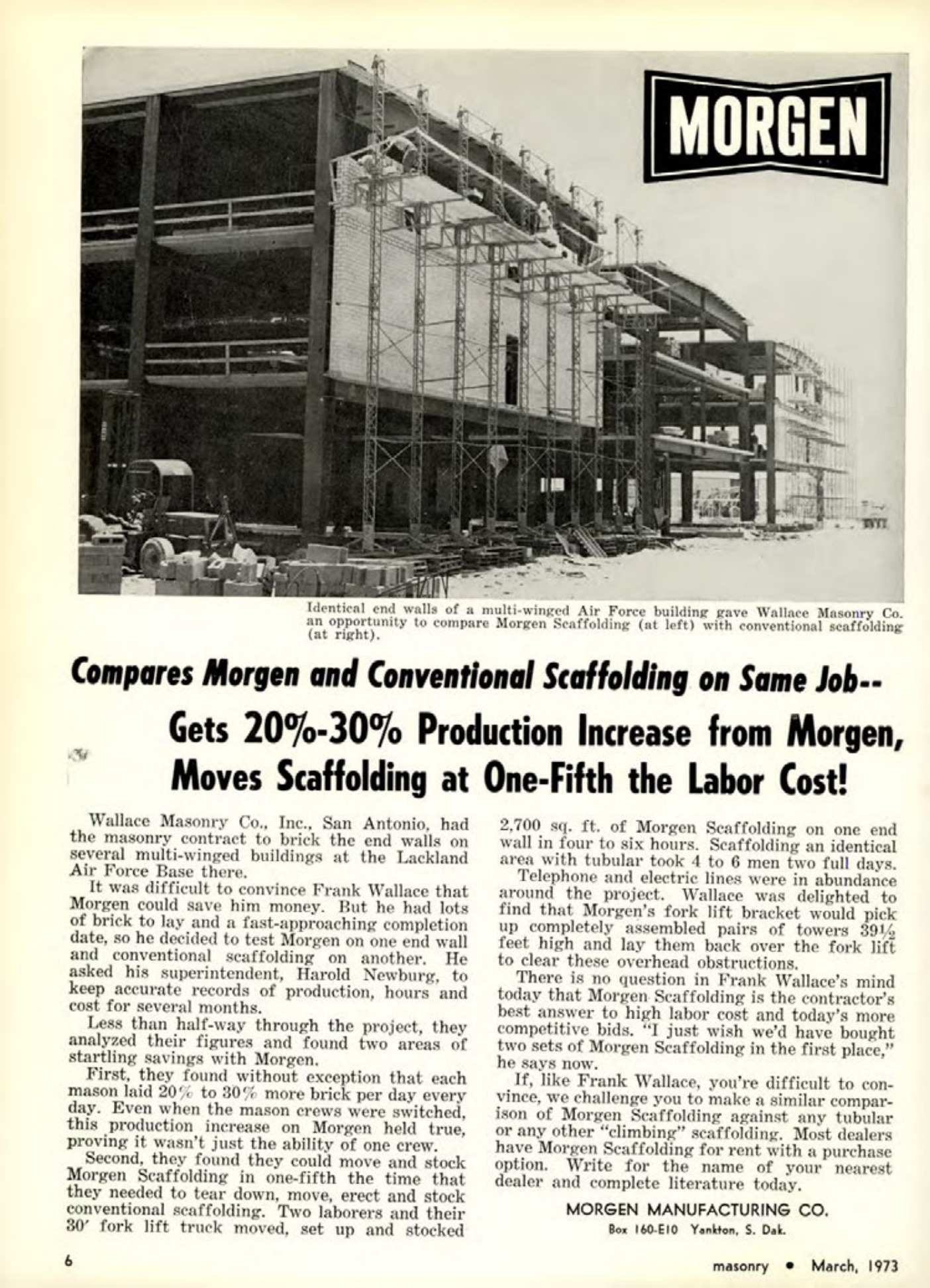 Masonry Magazine March 1973 Page. 6