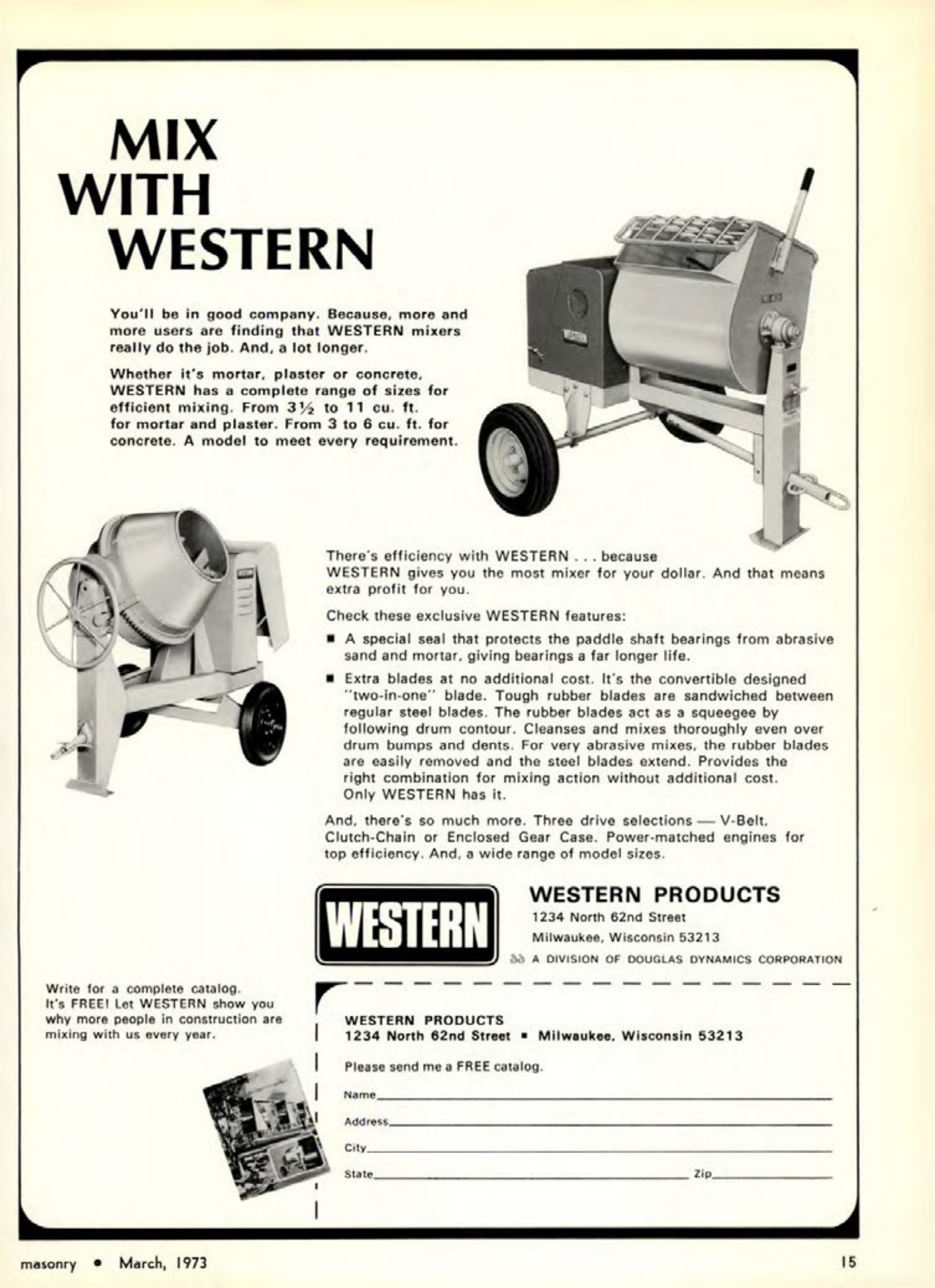 Masonry Magazine March 1973 Page. 15