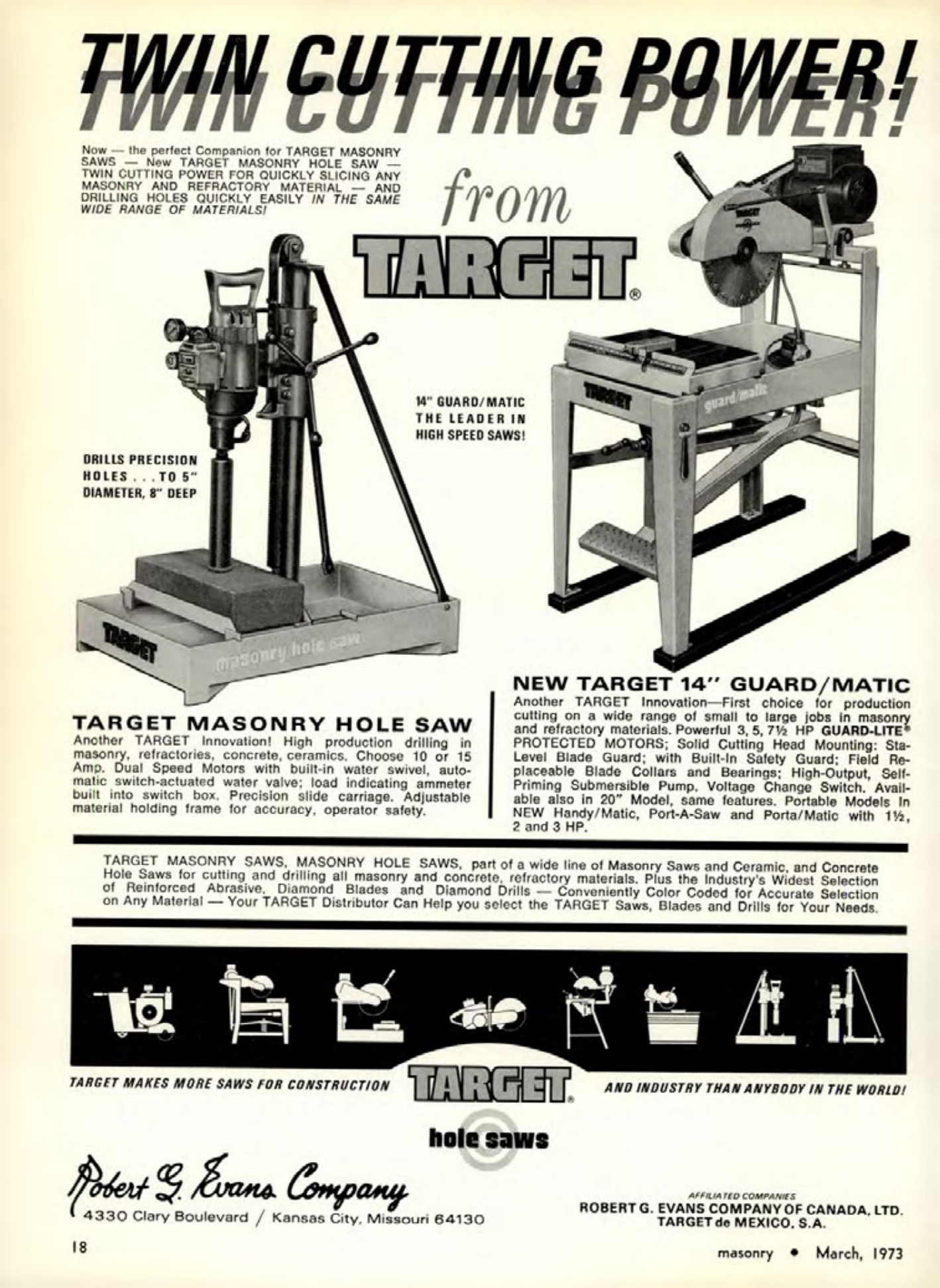 Masonry Magazine March 1973 Page. 18