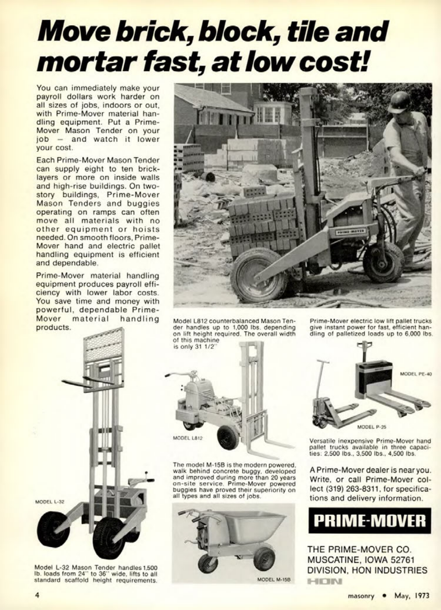 Masonry Magazine May 1973 Page. 4