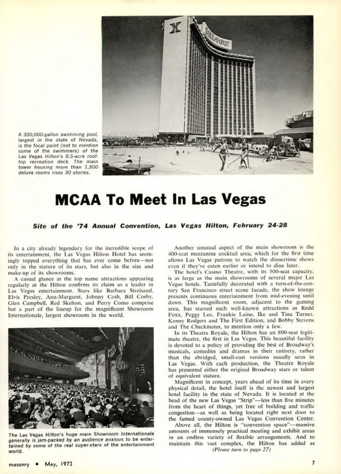 Masonry Magazine May 1973 Page. 7
