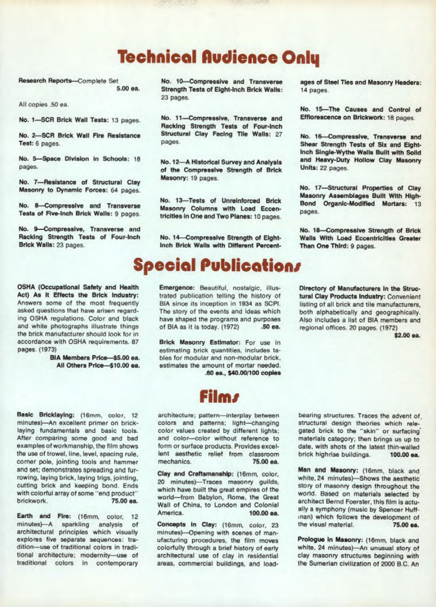 Masonry Magazine May 1973 Page. 25