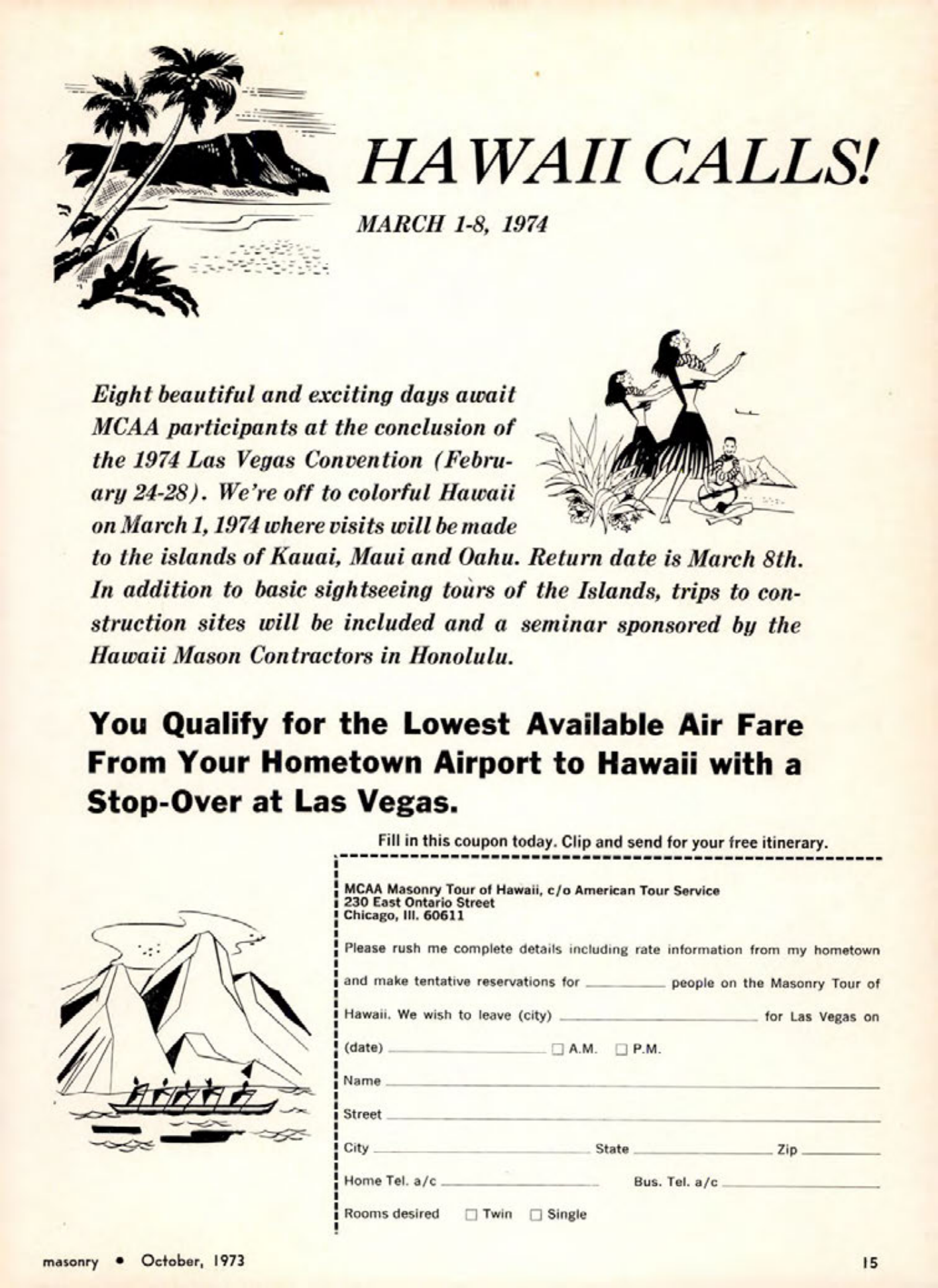 Masonry Magazine October 1973 Page. 11