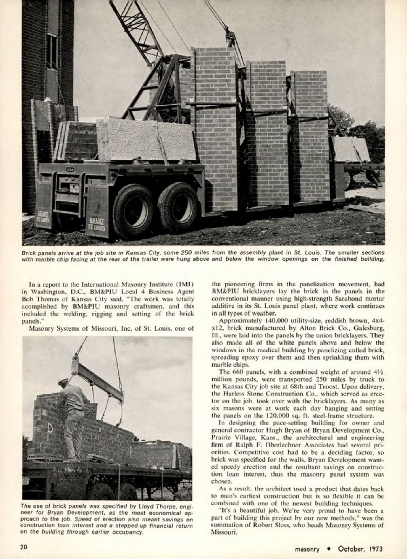 Masonry Magazine October 1973 Page. 16