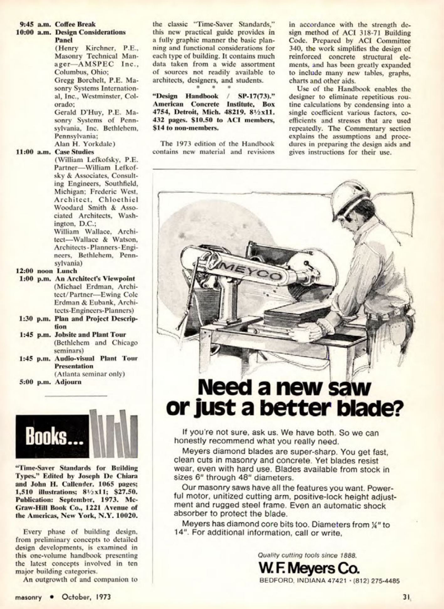 Masonry Magazine October 1973 Page. 27