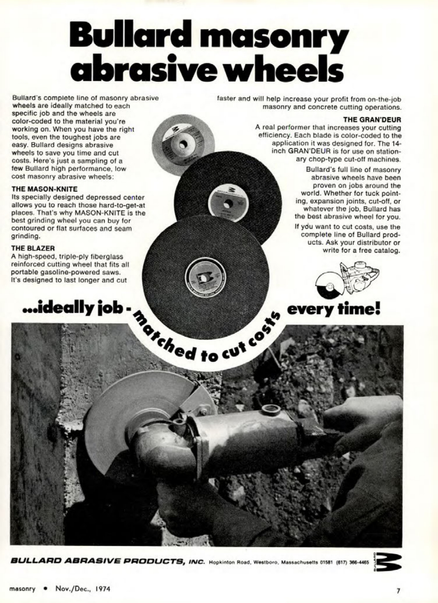 Masonry Magazine December 1974 Page. 7