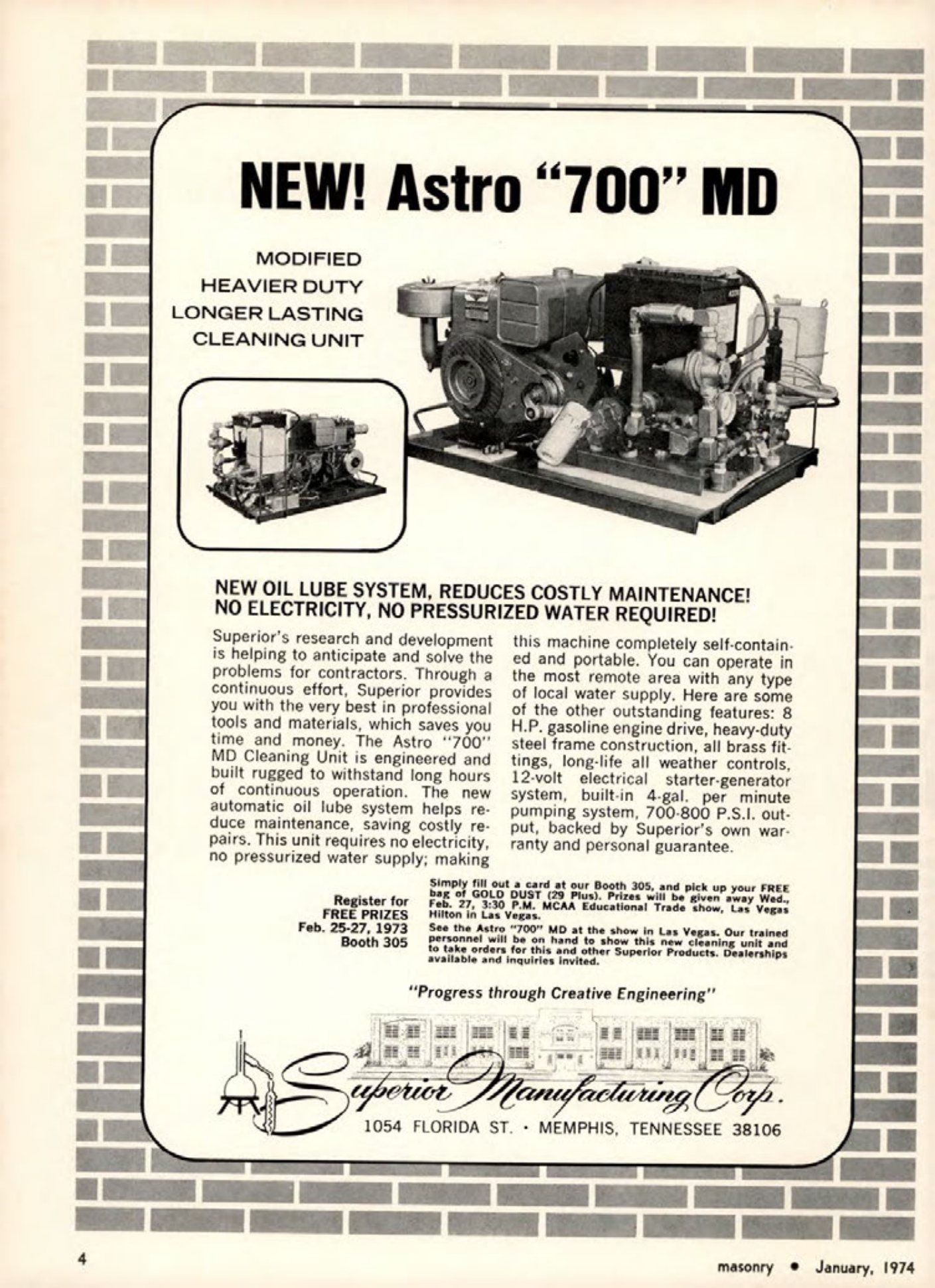 Masonry Magazine January 1974 Page. 4