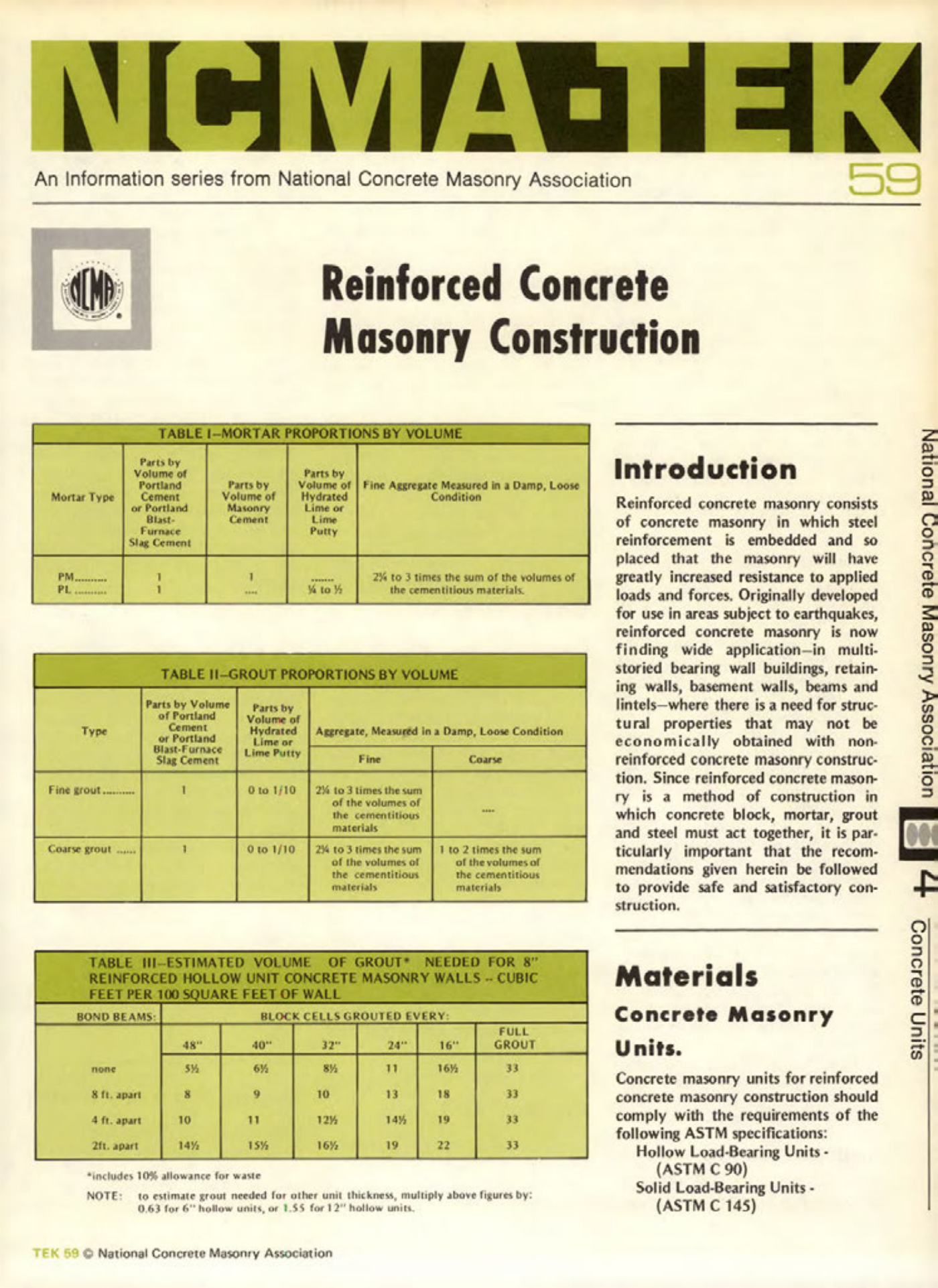 Masonry Magazine July 1974 Page. 19