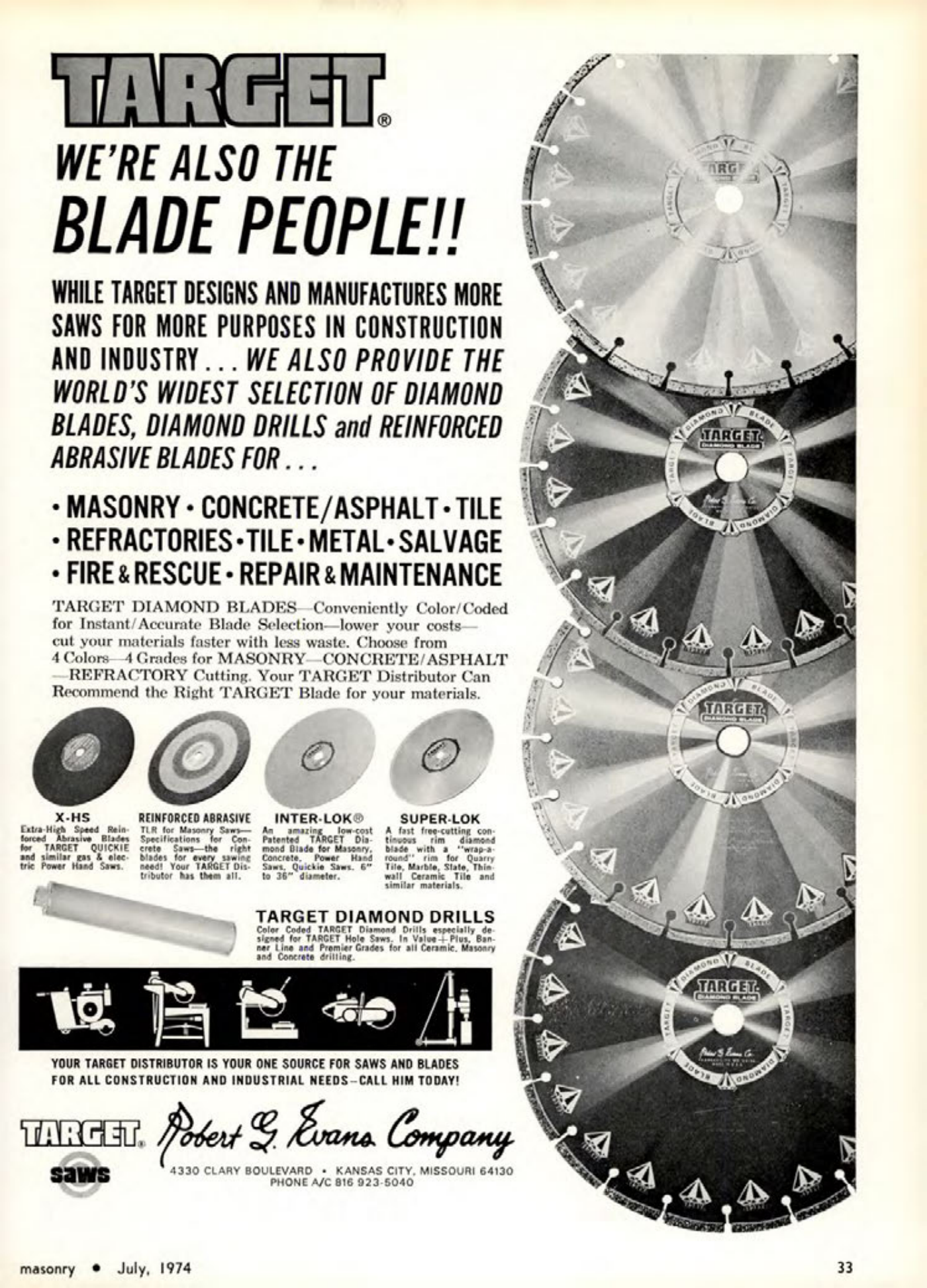 Masonry Magazine July 1974 Page. 33