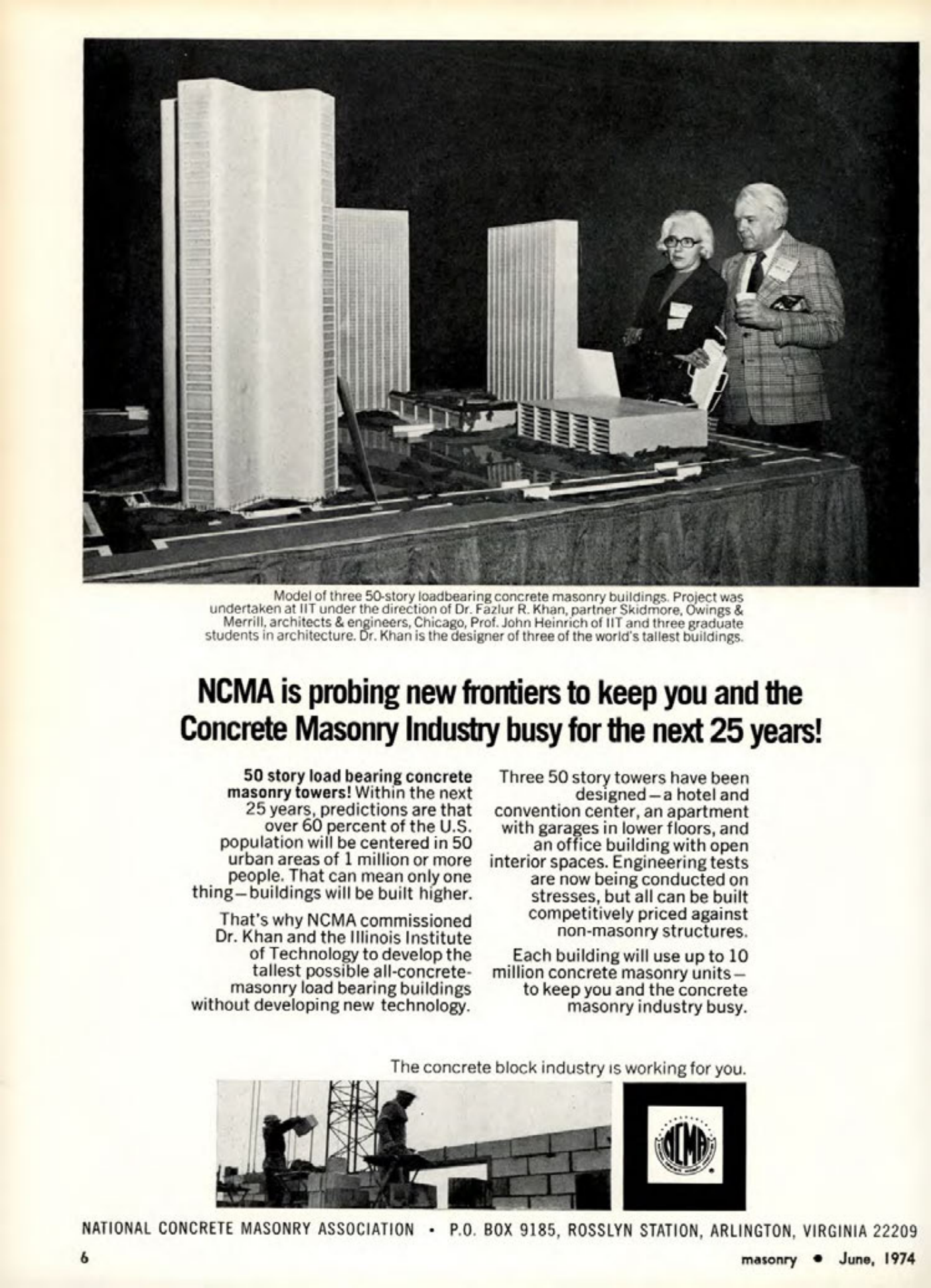 Masonry Magazine June 1974 Page. 6