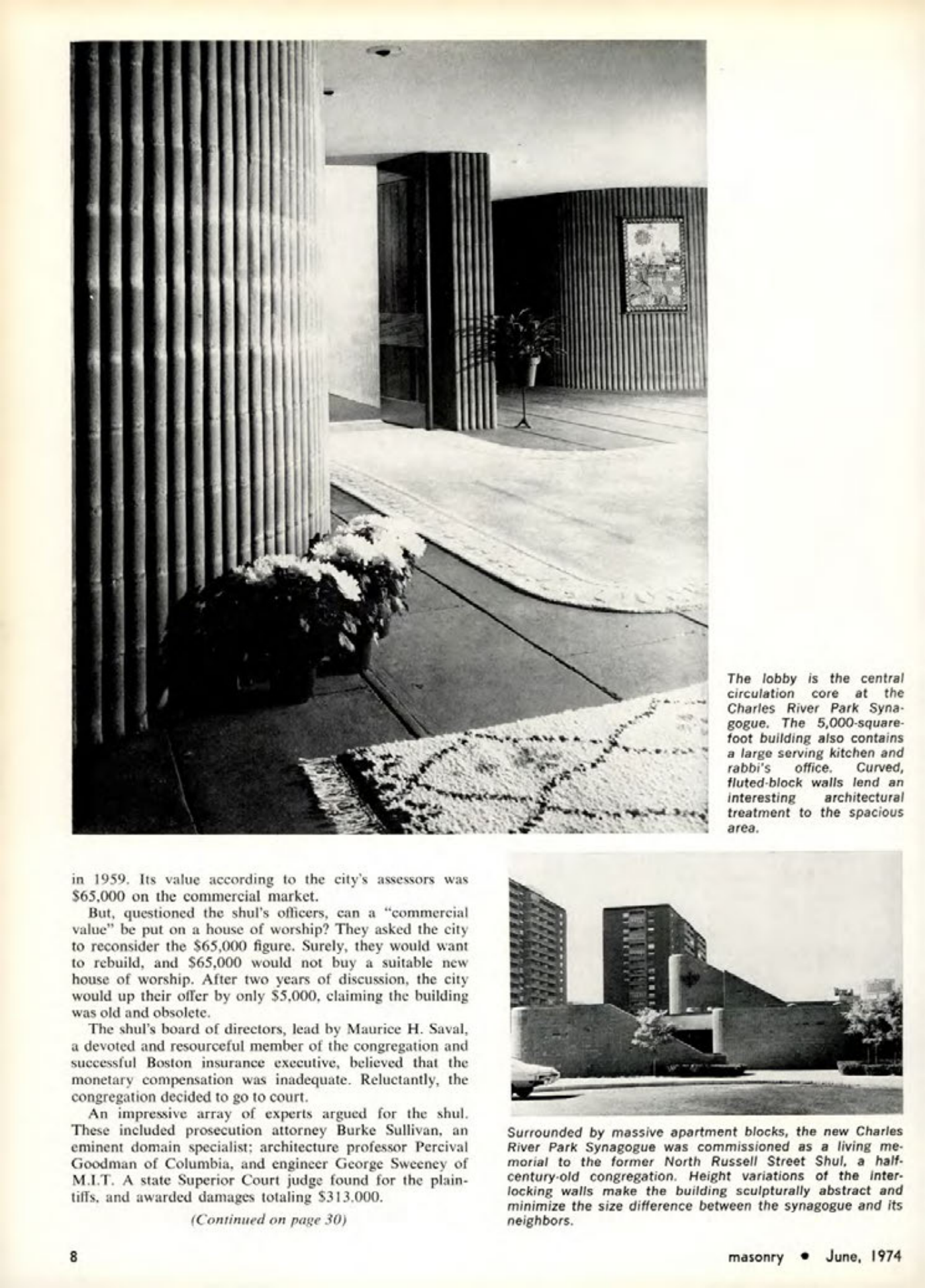 Masonry Magazine June 1974 Page. 8